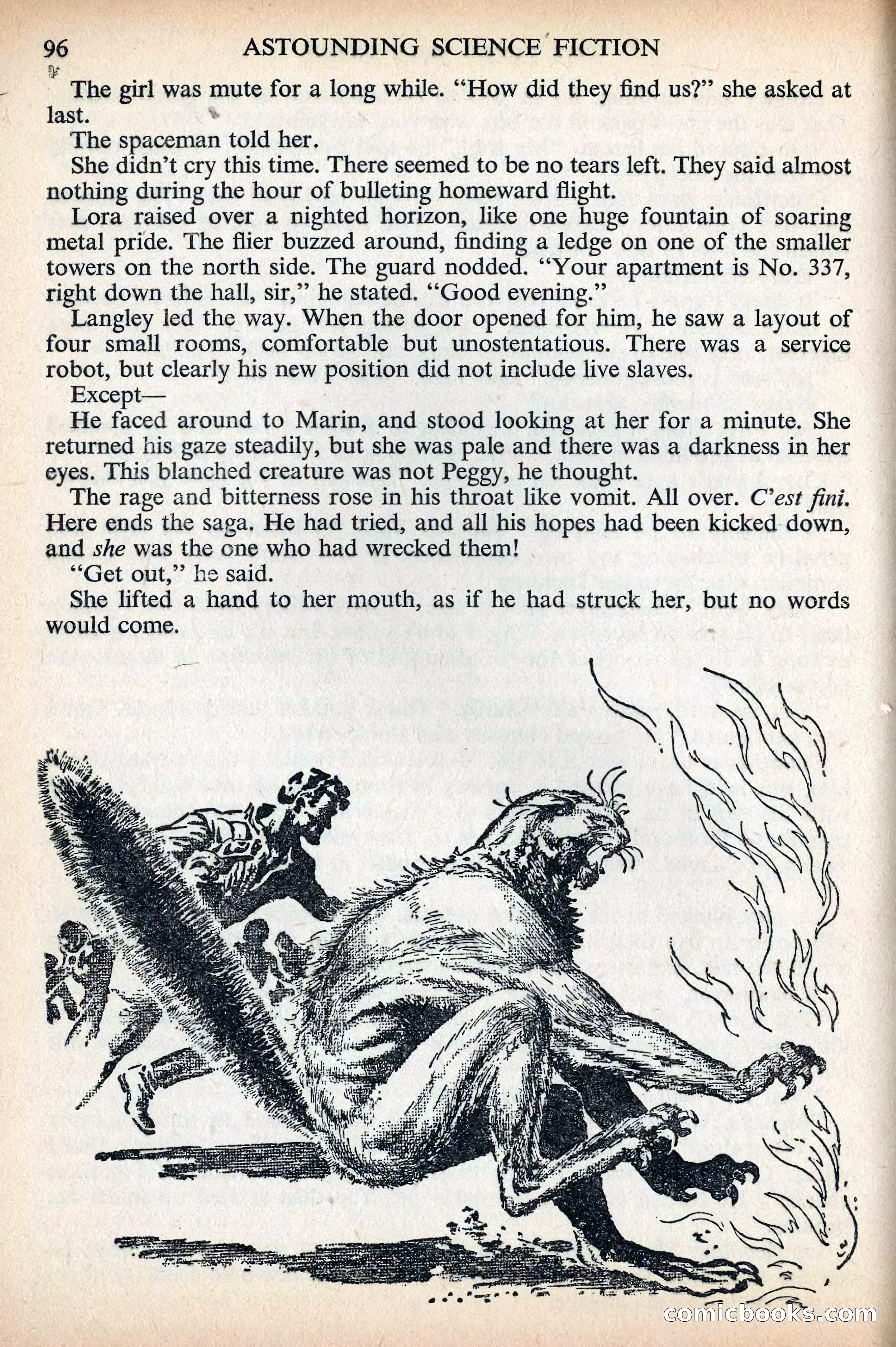Astounding Science Fiction, British Edition, December 1955 — page 98 of 133