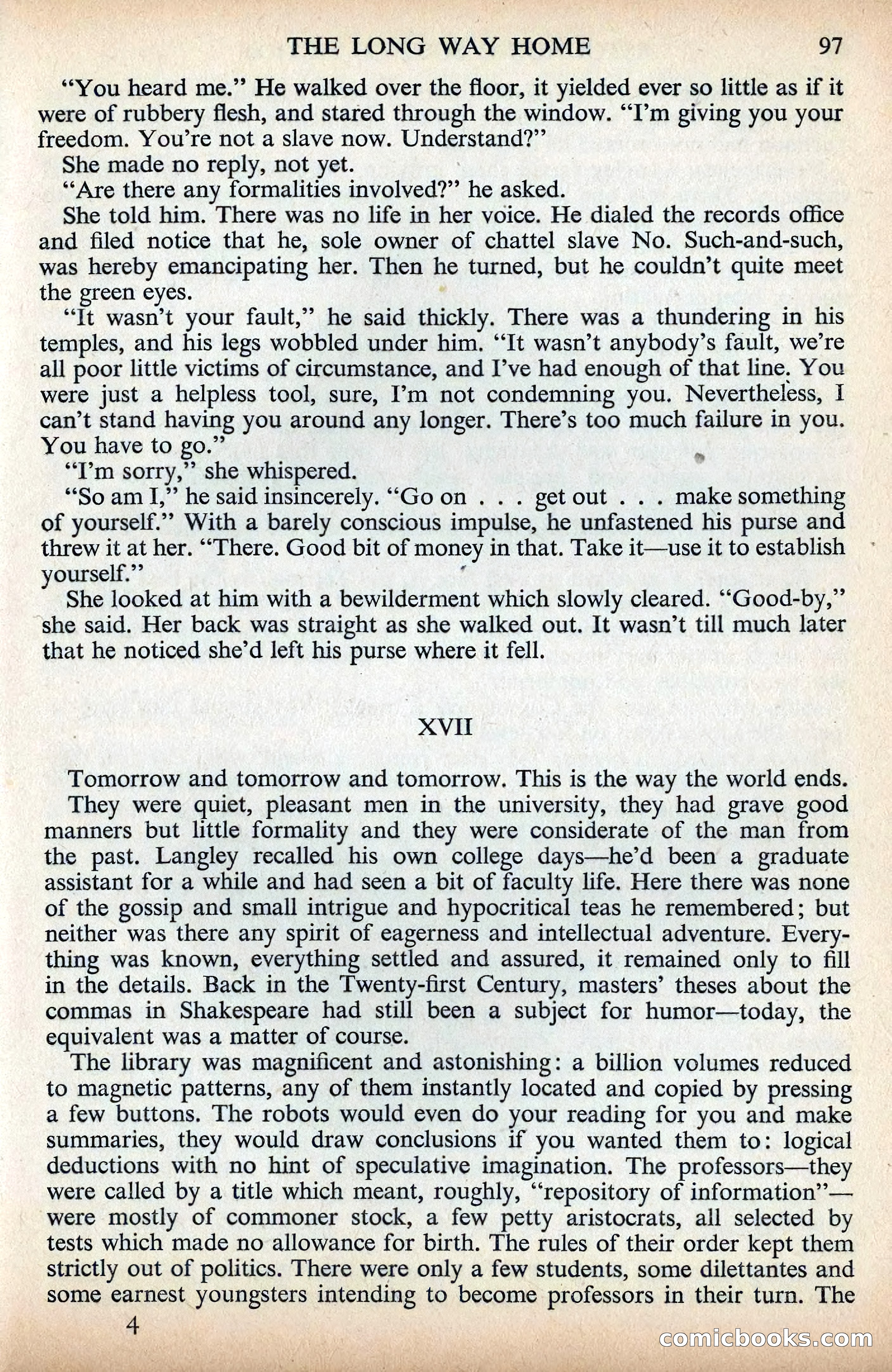 Astounding Science Fiction, British Edition, December 1955 — page 99 of 133