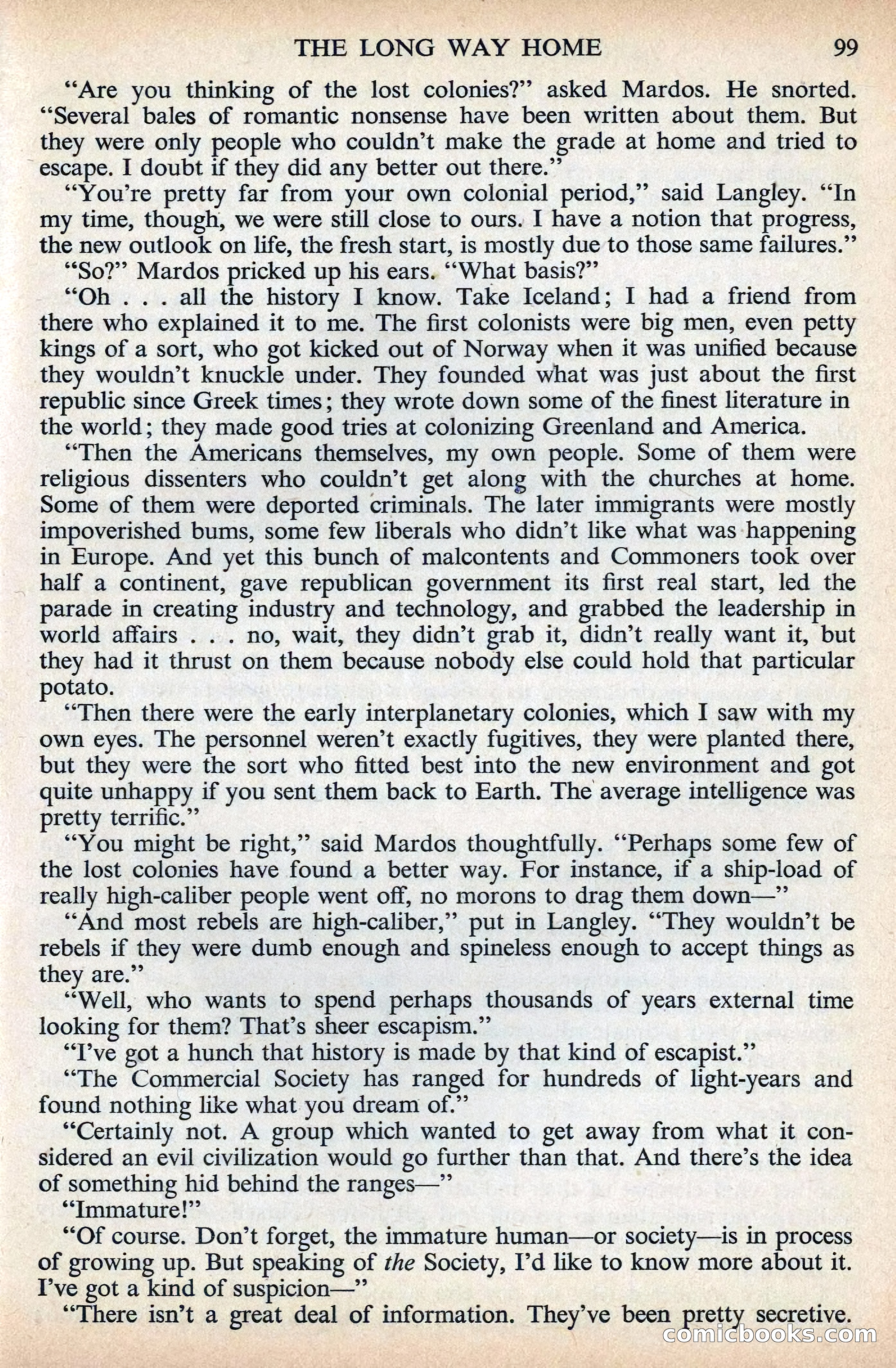 Astounding Science Fiction, British Edition, December 1955 — page 101 of 133