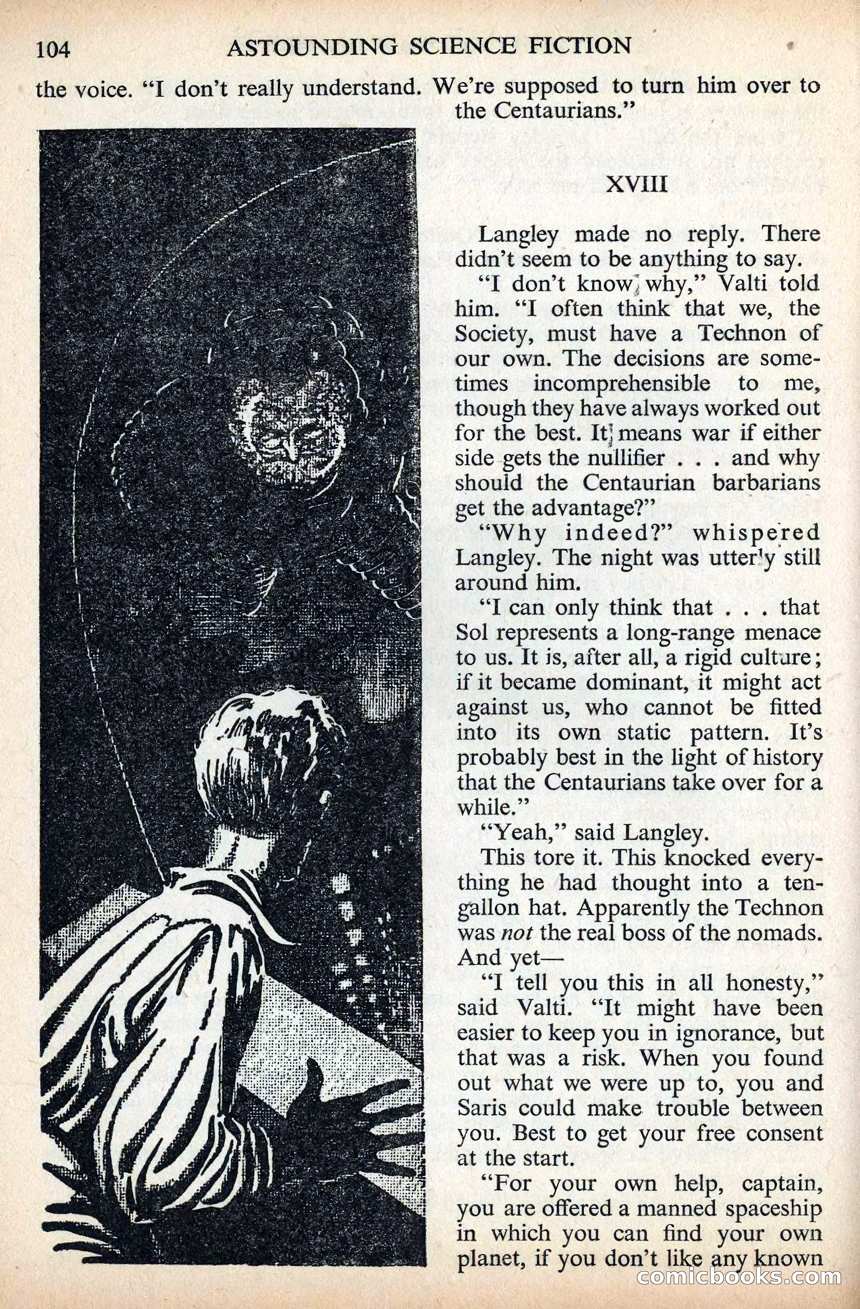 Astounding Science Fiction, British Edition, December 1955 — page 106 of 133