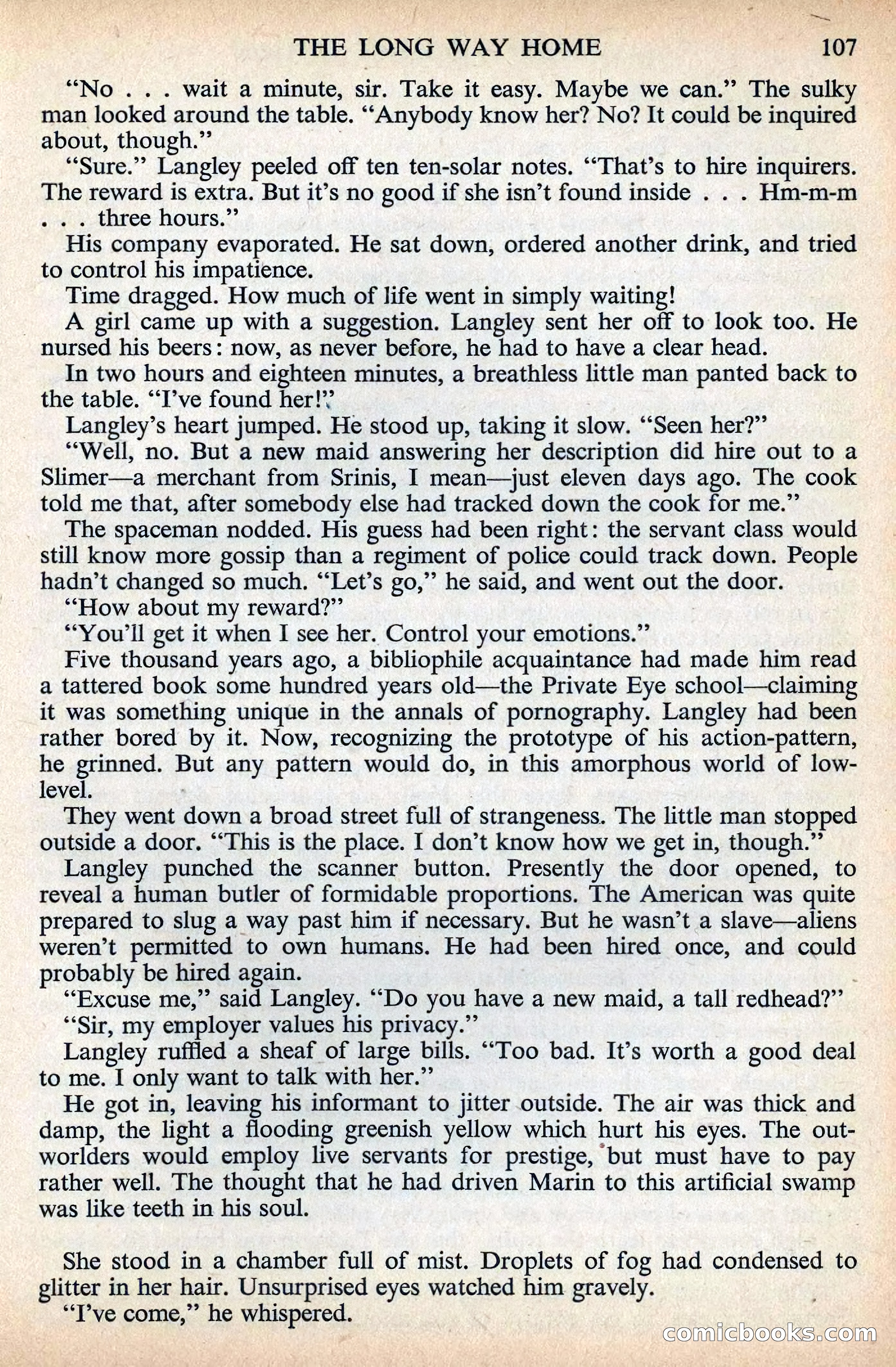 Astounding Science Fiction, British Edition, December 1955 — page 109 of 133