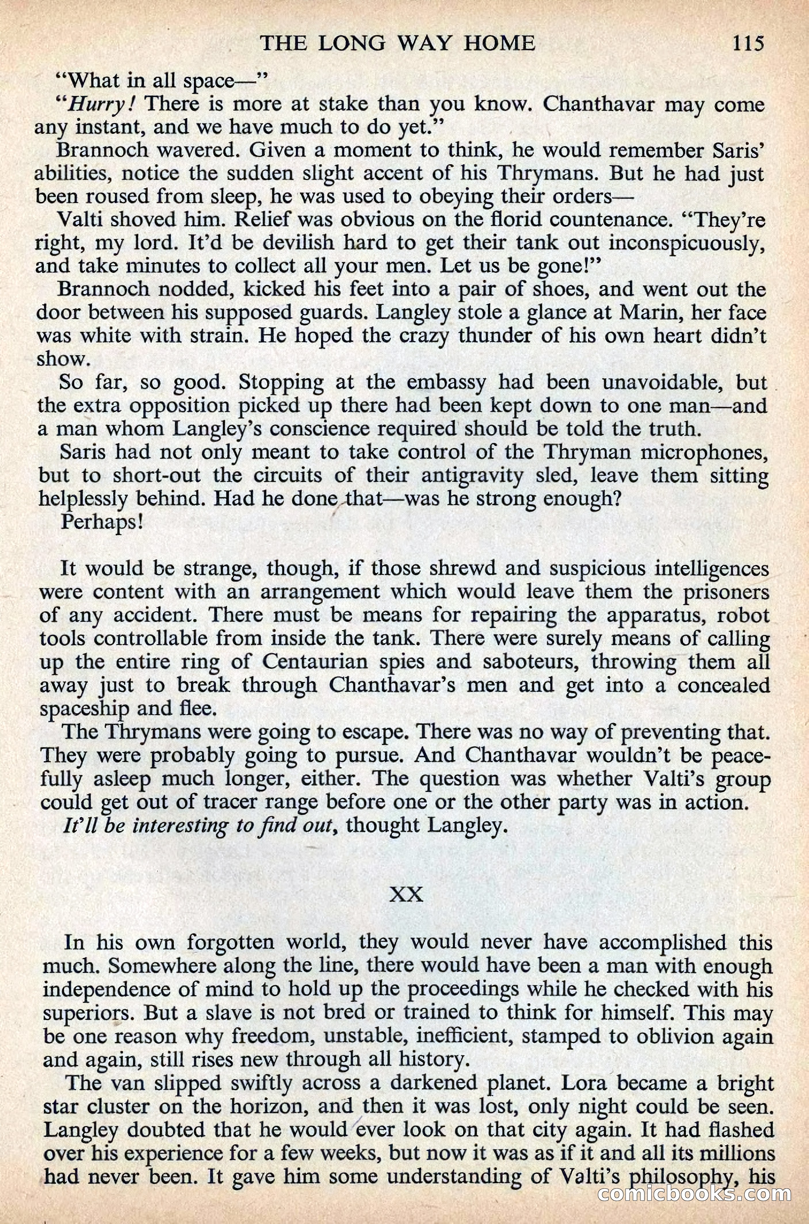 Astounding Science Fiction, British Edition, December 1955 — page 117 of 133