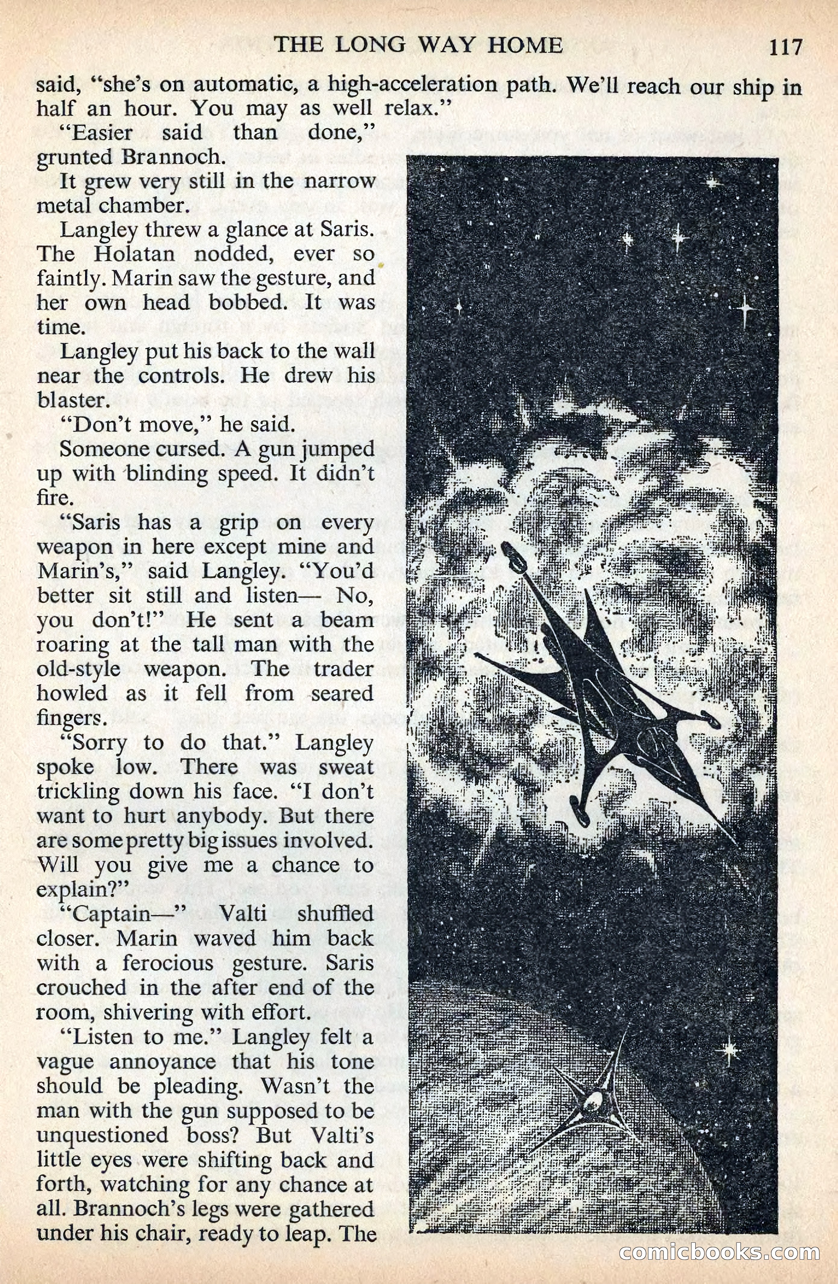 Astounding Science Fiction, British Edition, December 1955 — page 119 of 133