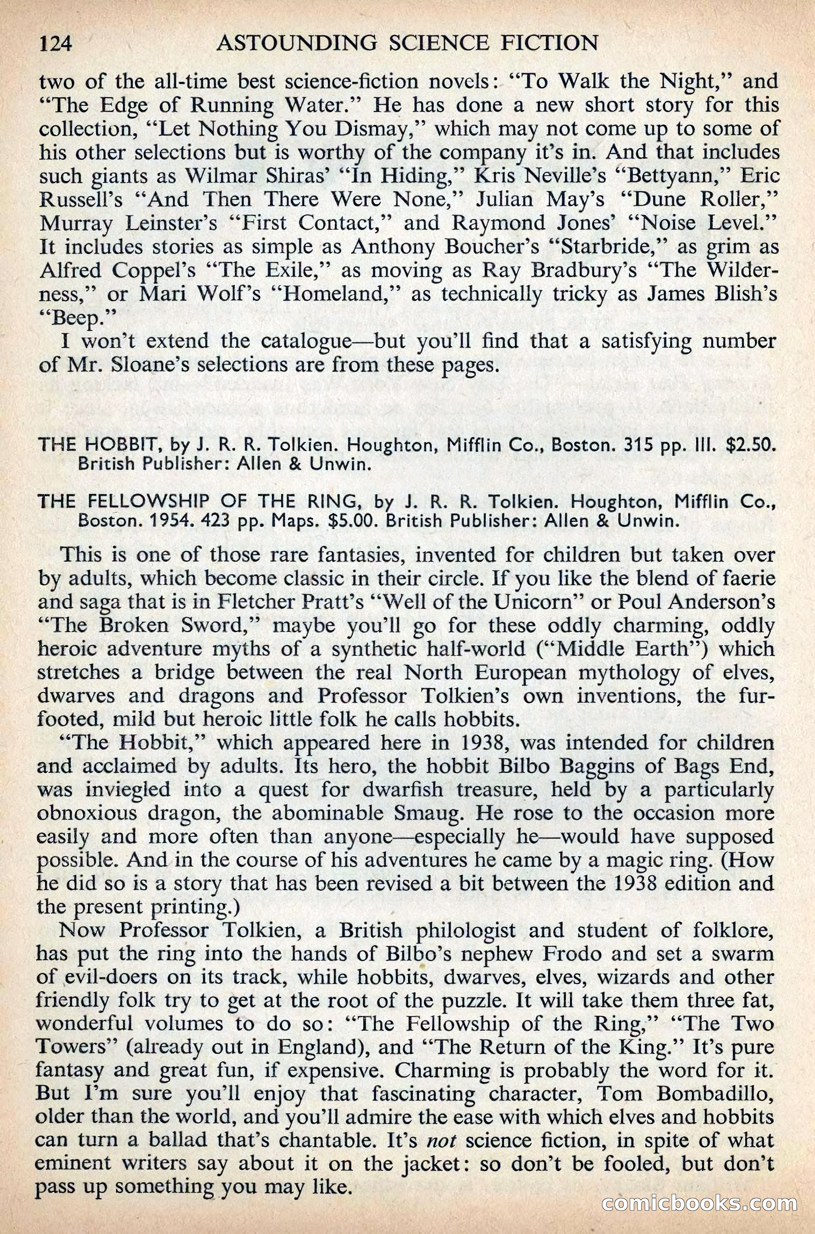 Astounding Science Fiction, British Edition, December 1955 — page 126 of 133