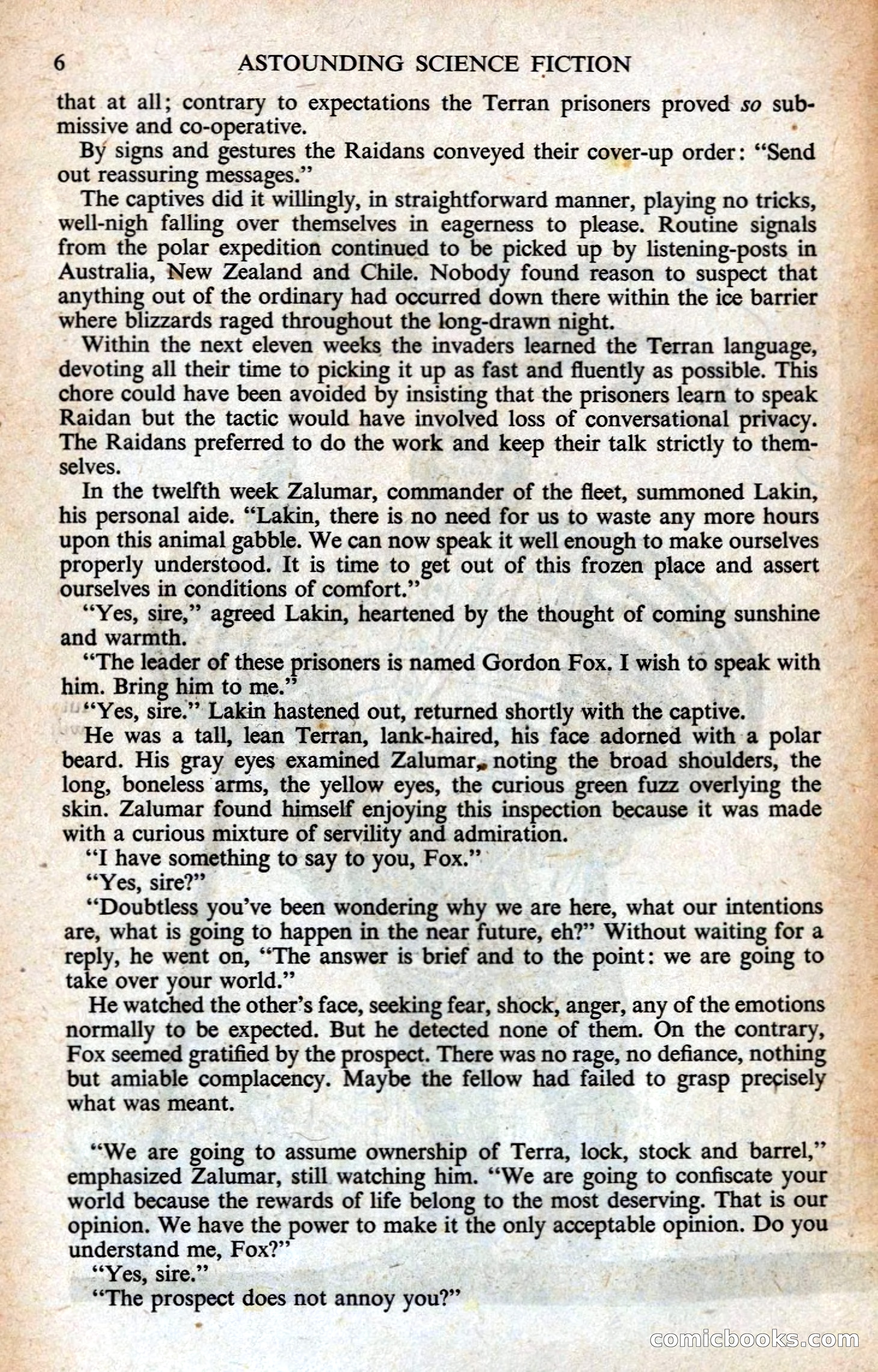 Astounding British Edition, Vol. 14, No. 7 — page 8 of 132