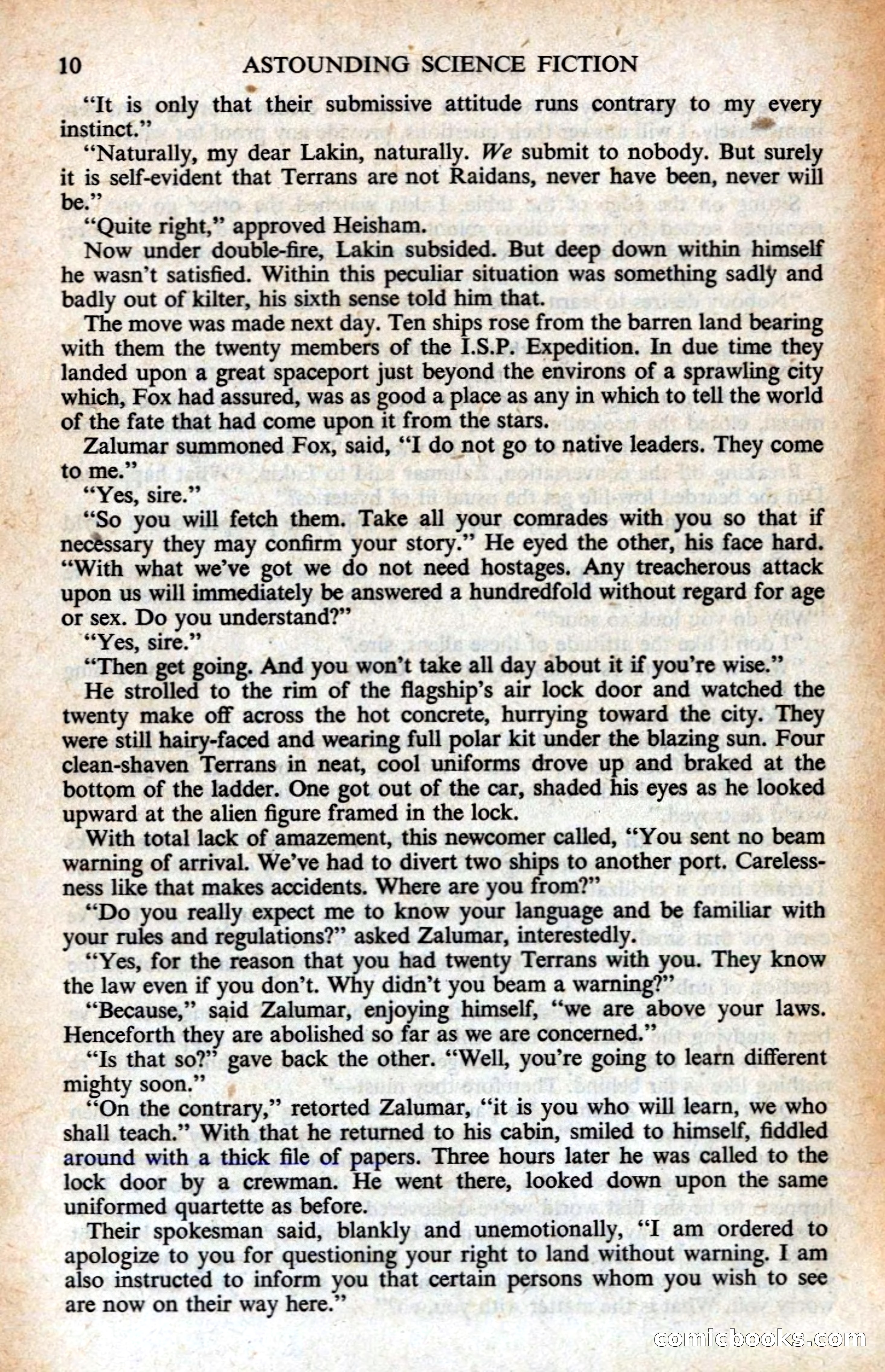 Astounding British Edition, Vol. 14, No. 7 — page 12 of 132
