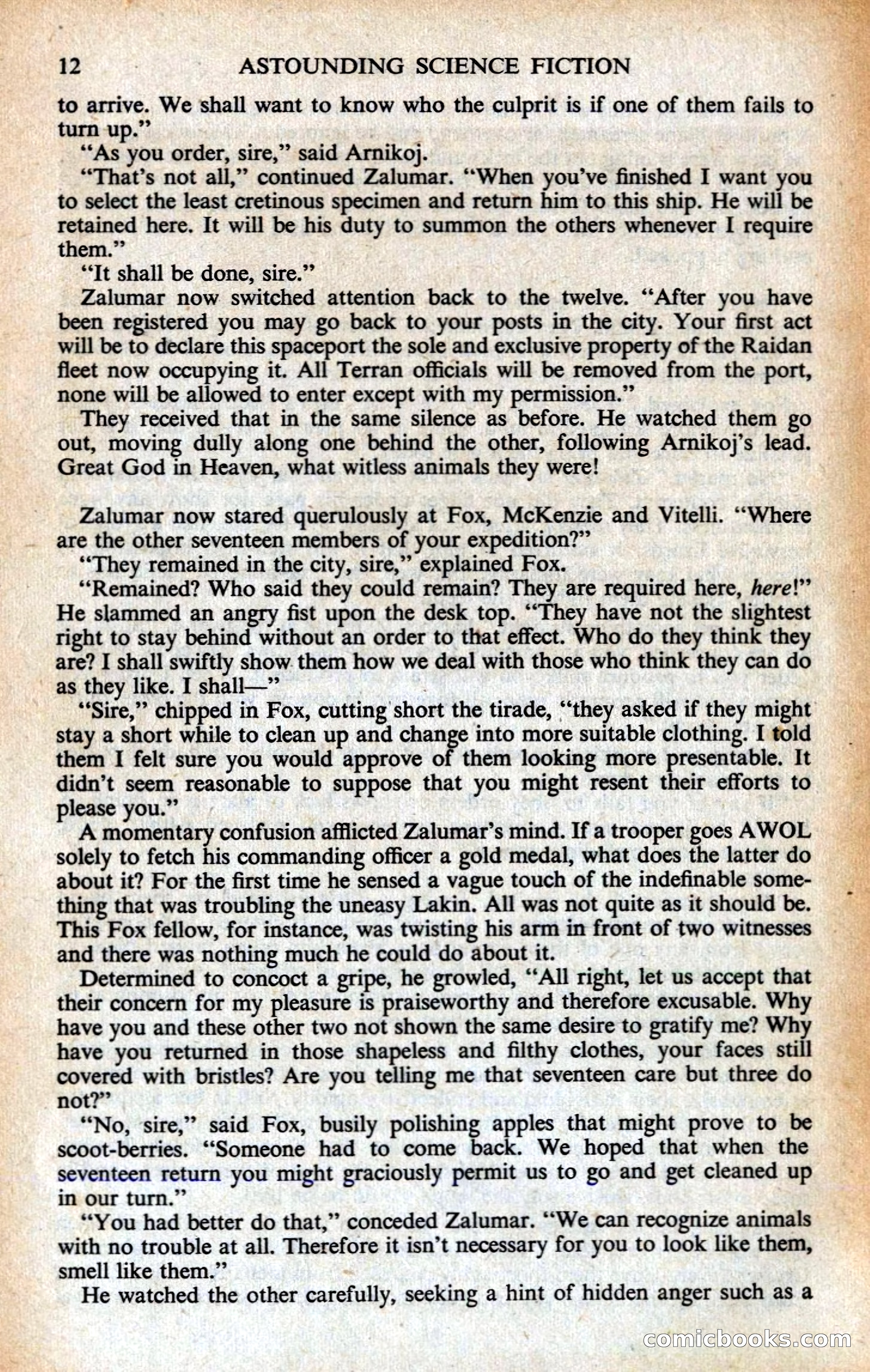 Astounding British Edition, Vol. 14, No. 7 — page 14 of 132