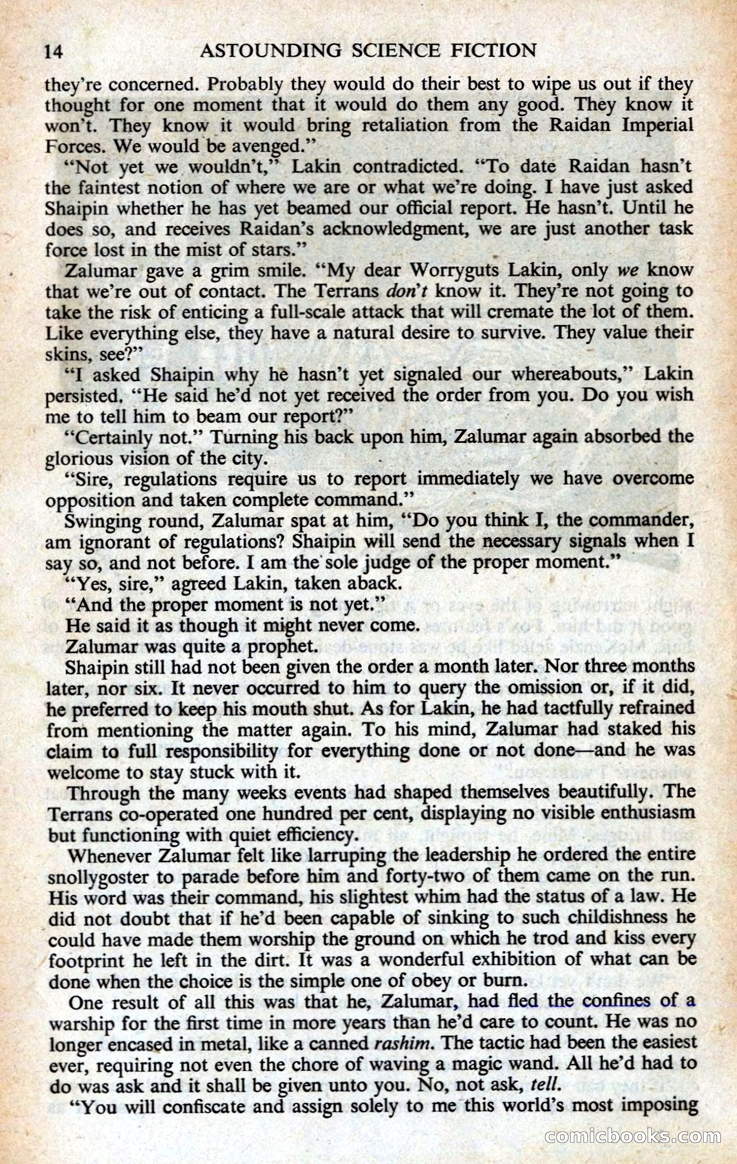 Astounding British Edition, Vol. 14, No. 7 — page 16 of 132