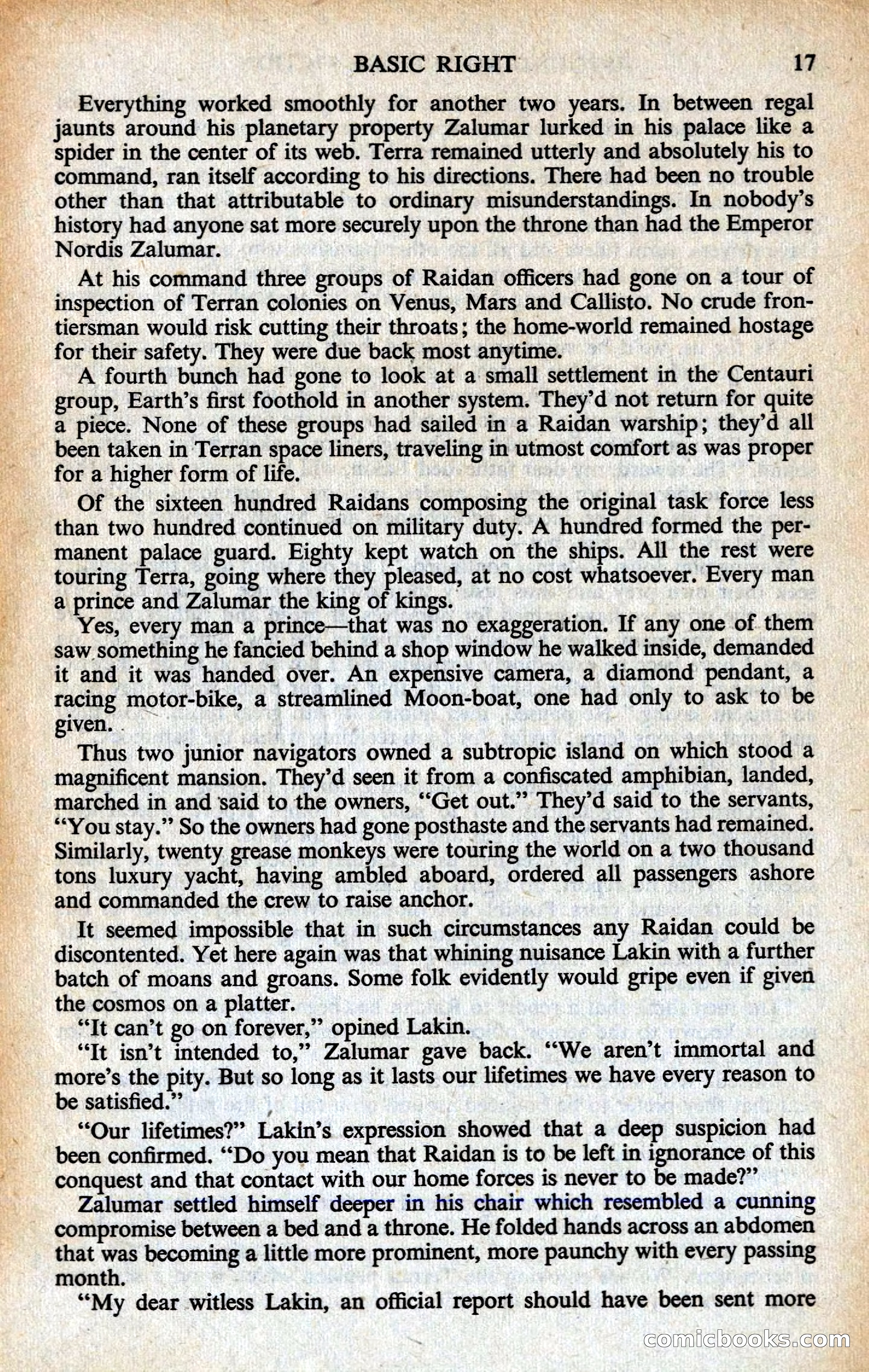 Astounding British Edition, Vol. 14, No. 7 — page 19 of 132