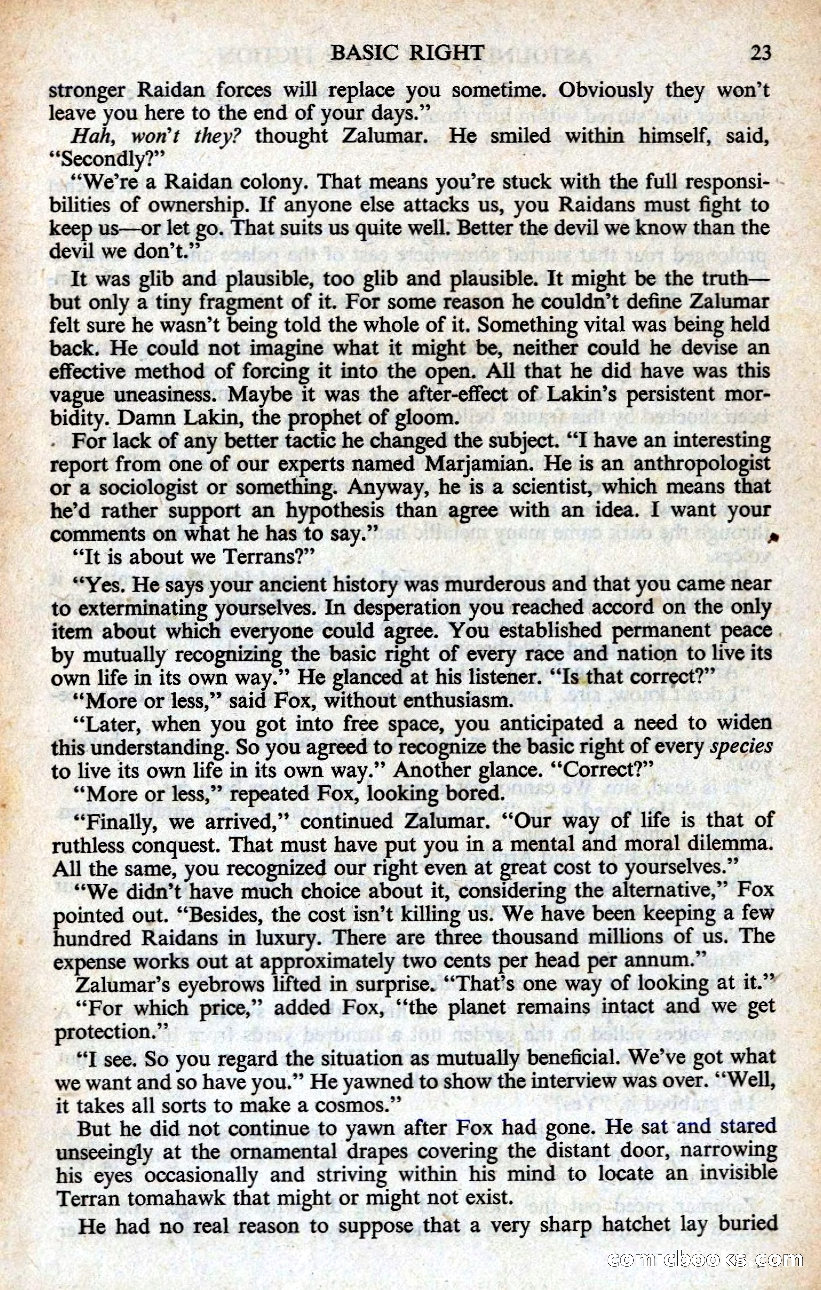 Astounding British Edition, Vol. 14, No. 7 — page 25 of 132