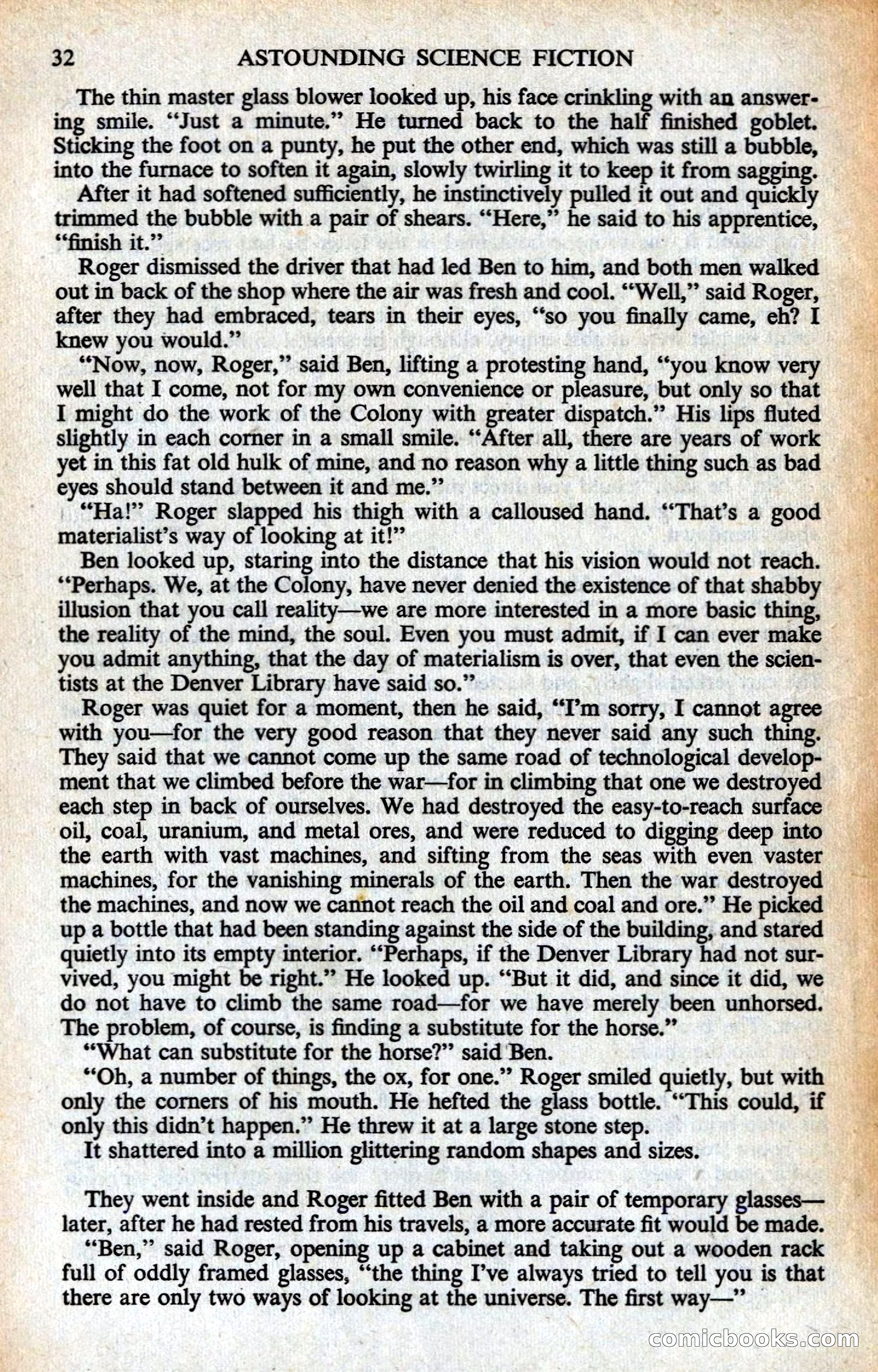 Astounding British Edition, Vol. 14, No. 7 — page 34 of 132