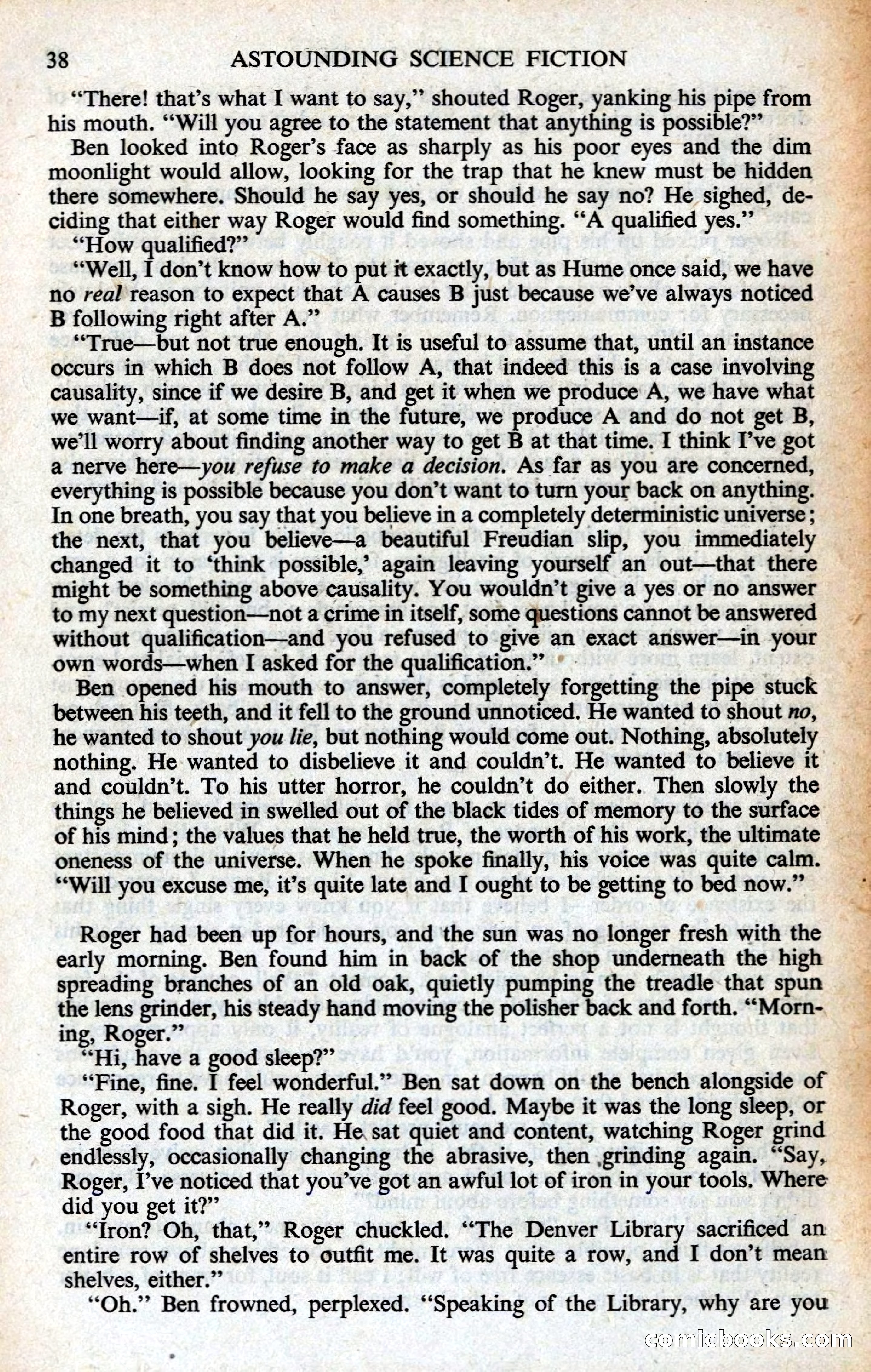 Astounding British Edition, Vol. 14, No. 7 — page 40 of 132