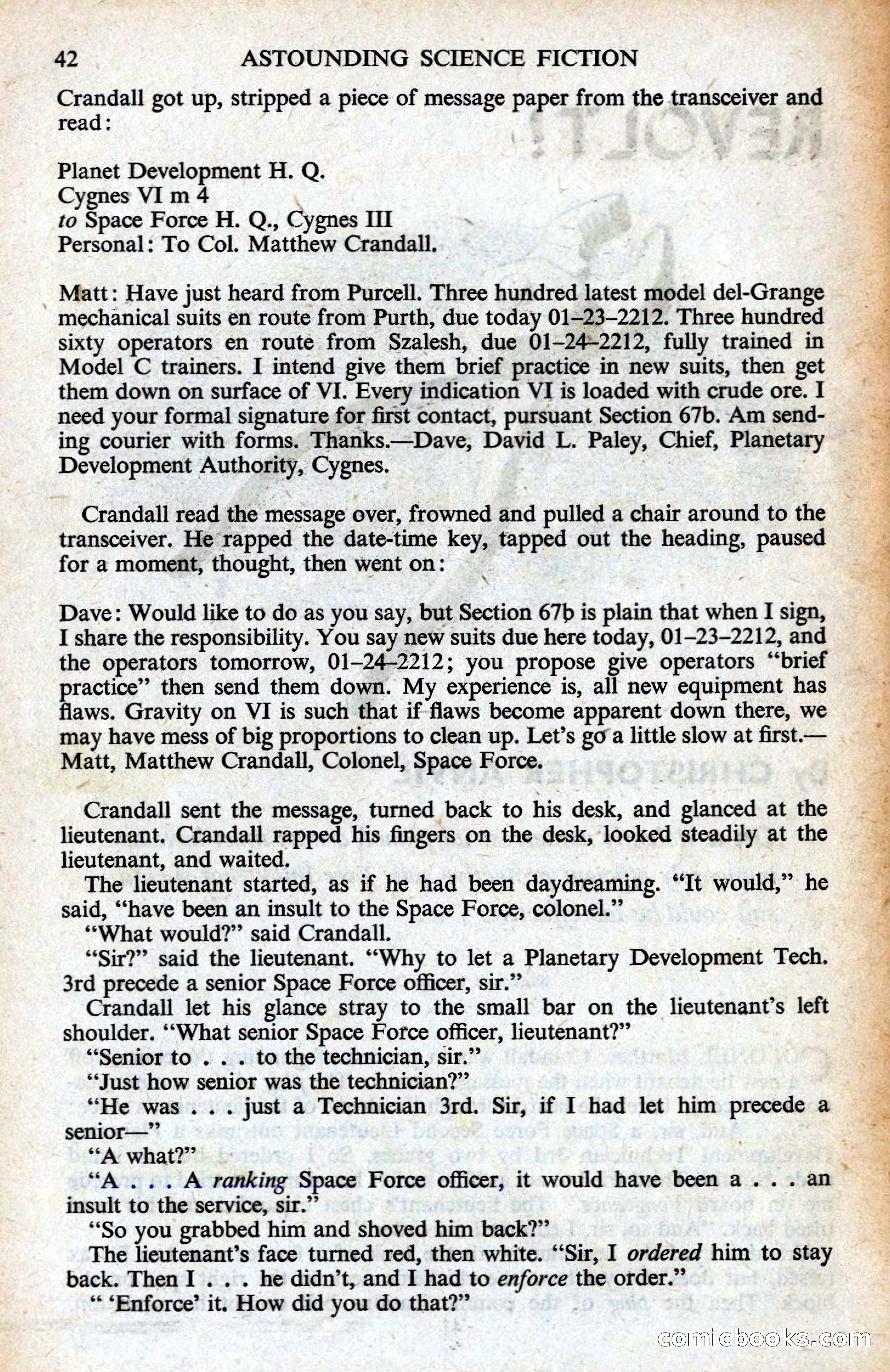 Astounding British Edition, Vol. 14, No. 7 — page 44 of 132