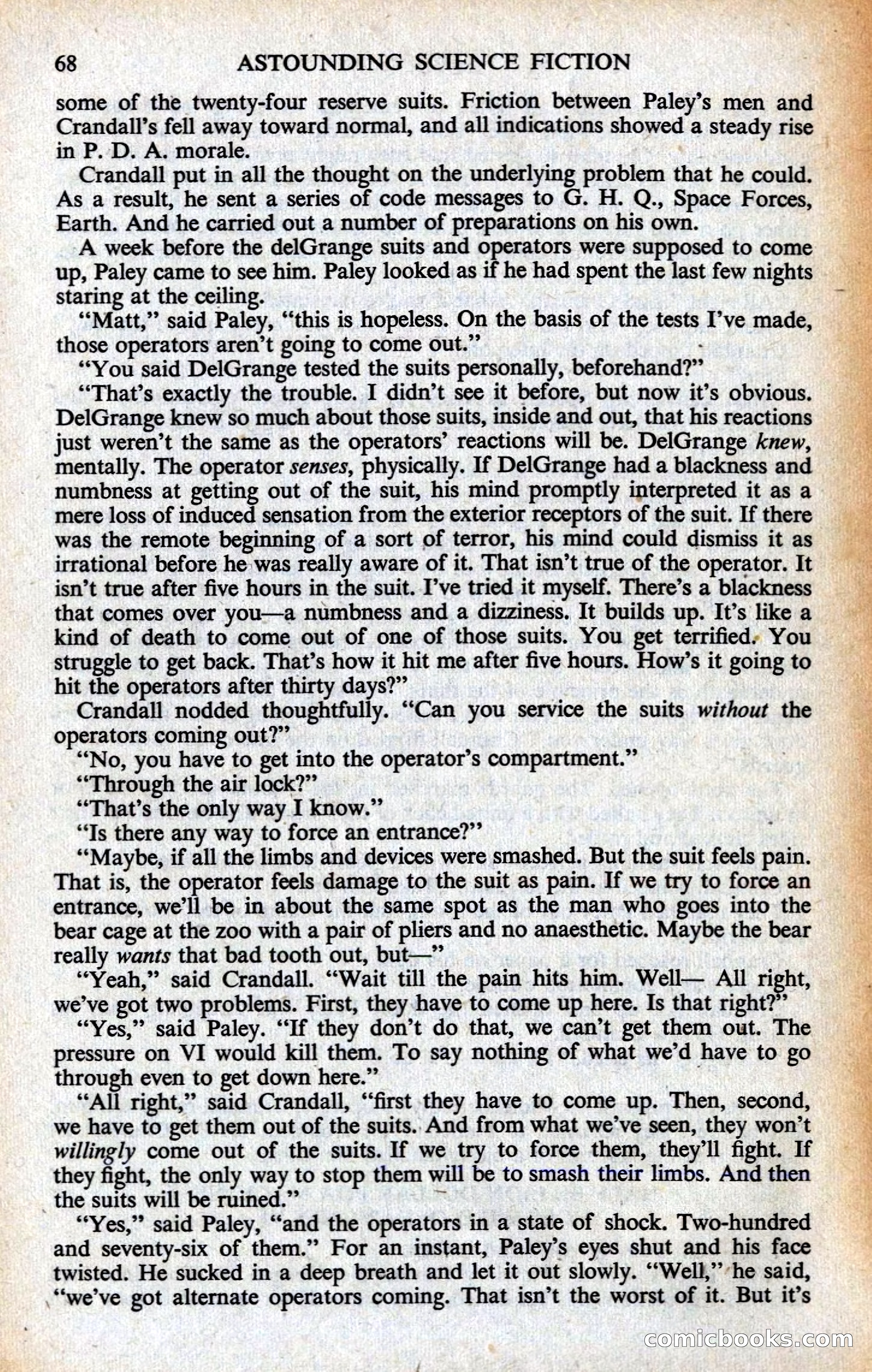 Astounding British Edition, Vol. 14, No. 7 — page 70 of 132