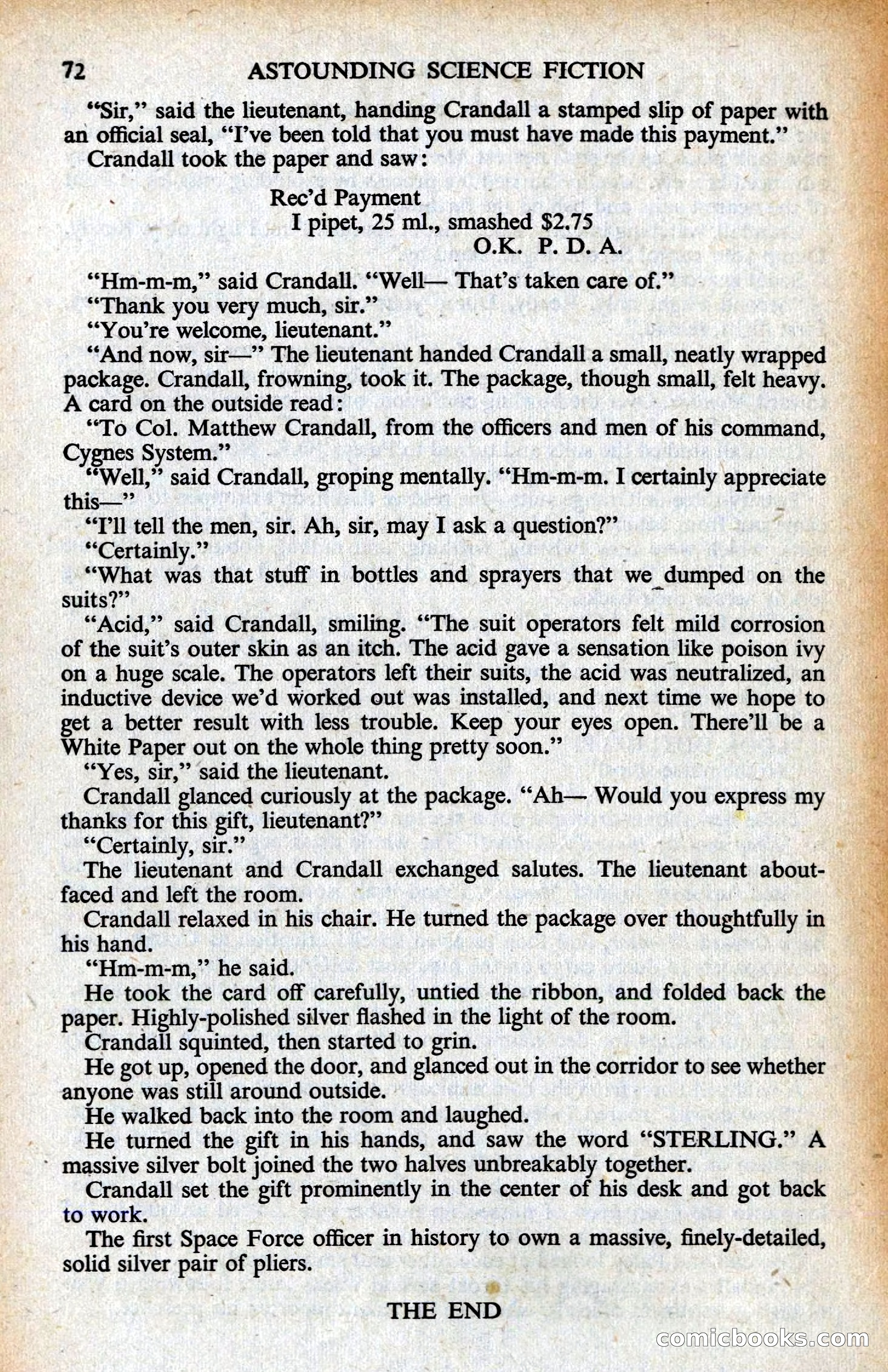 Astounding British Edition, Vol. 14, No. 7 — page 74 of 132