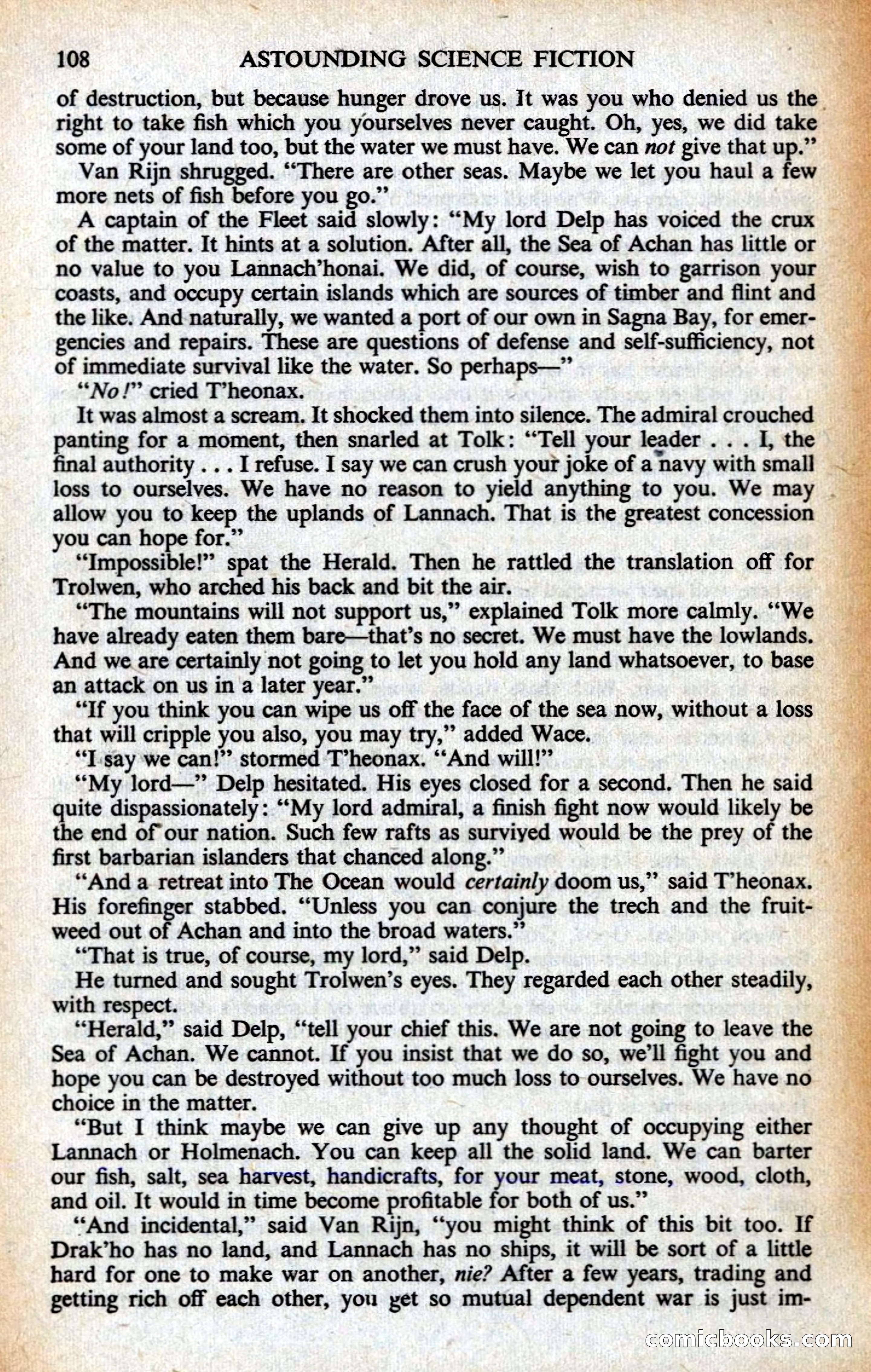 Astounding British Edition, Vol. 14, No. 7 — page 110 of 132