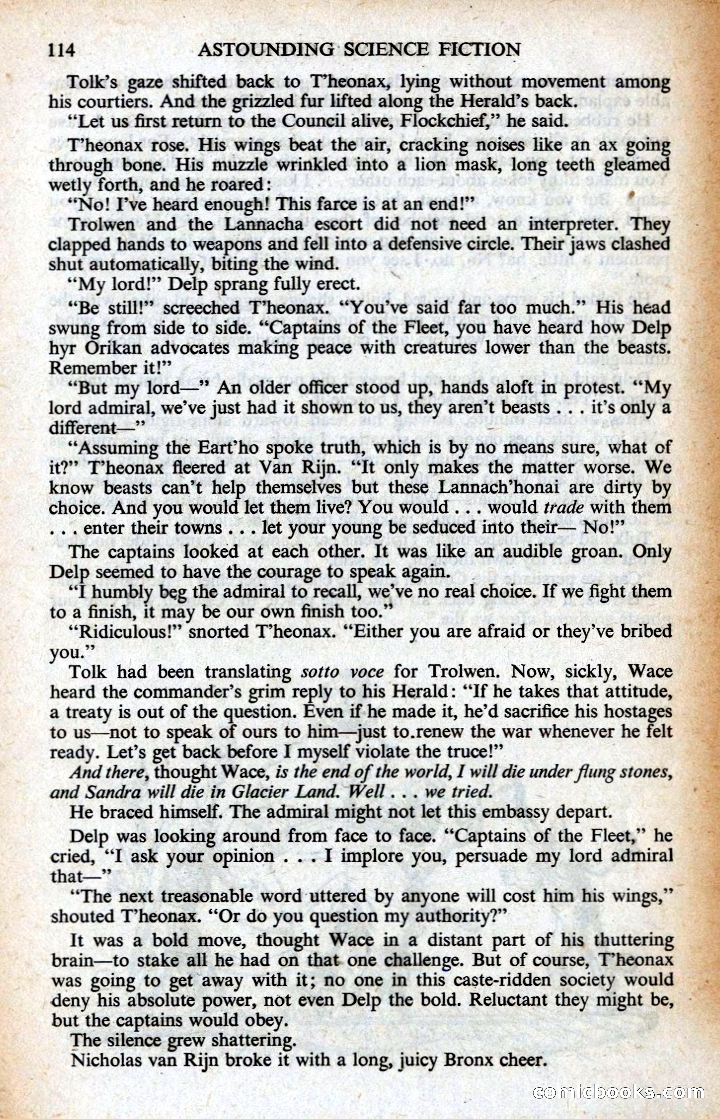 Astounding British Edition, Vol. 14, No. 7 — page 116 of 132