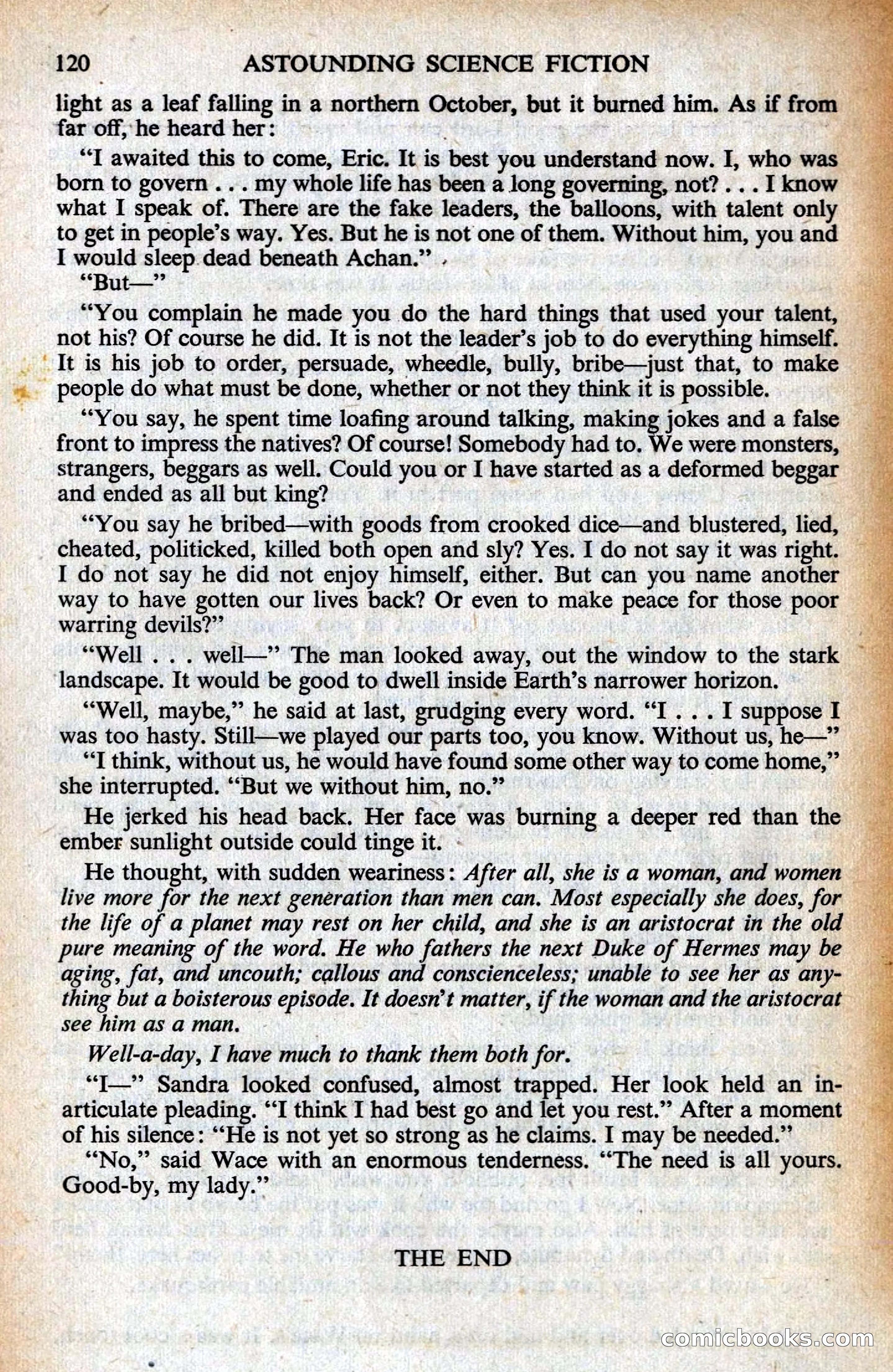 Astounding British Edition, Vol. 14, No. 7 — page 122 of 132