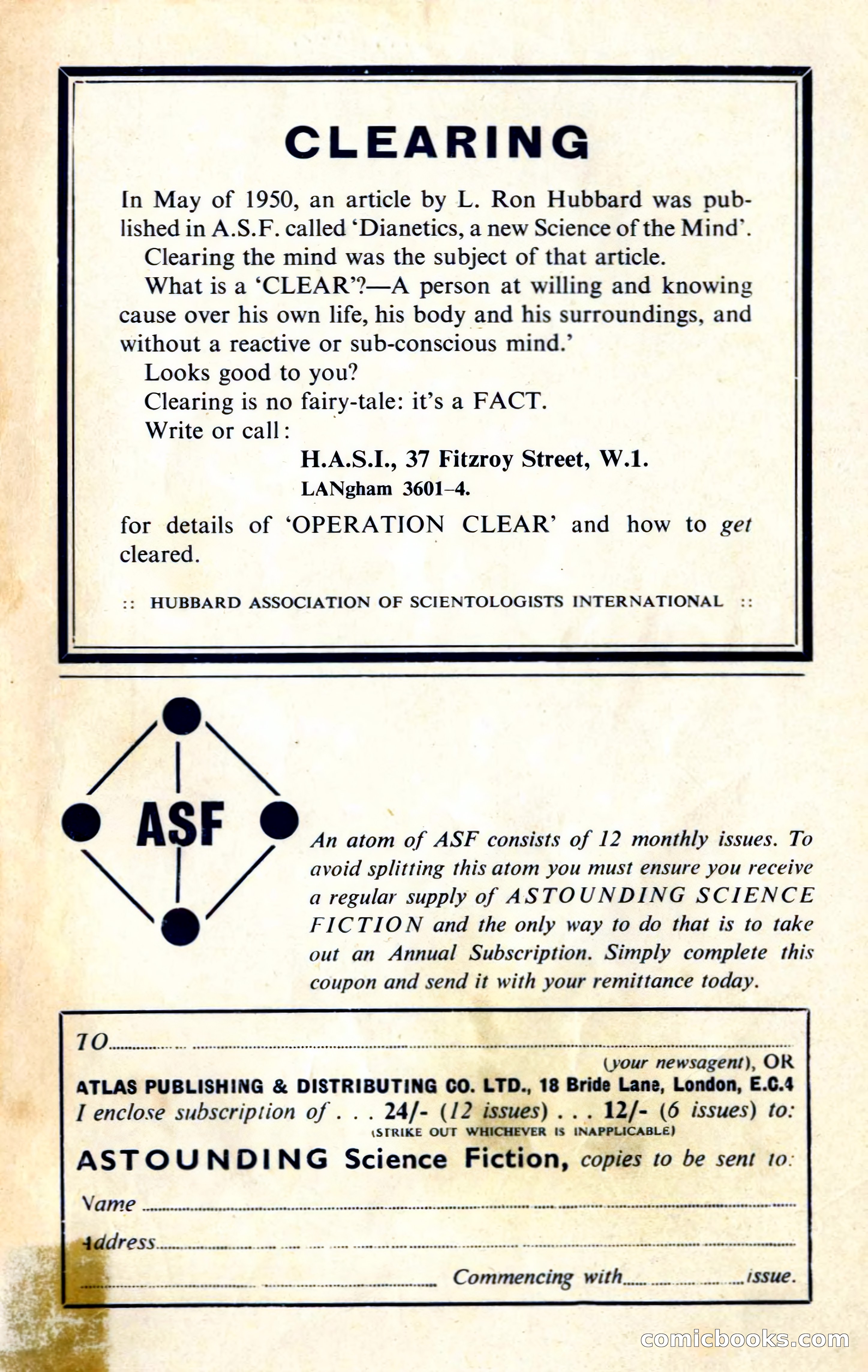 Astounding British Edition, Vol. 14, No. 7 — page 130 of 132