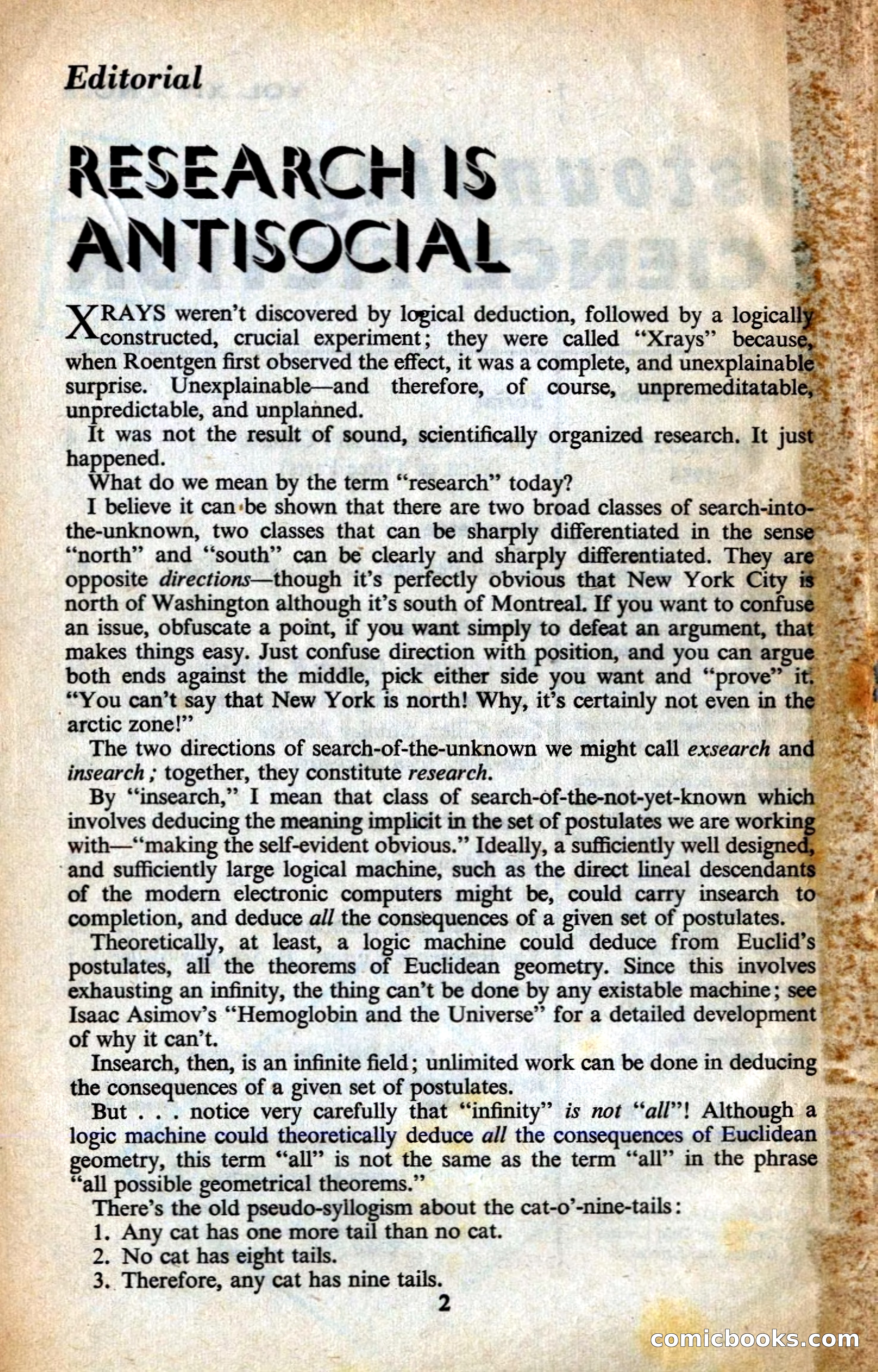 Astounding British Edition, August 1958 — page 4 of 132