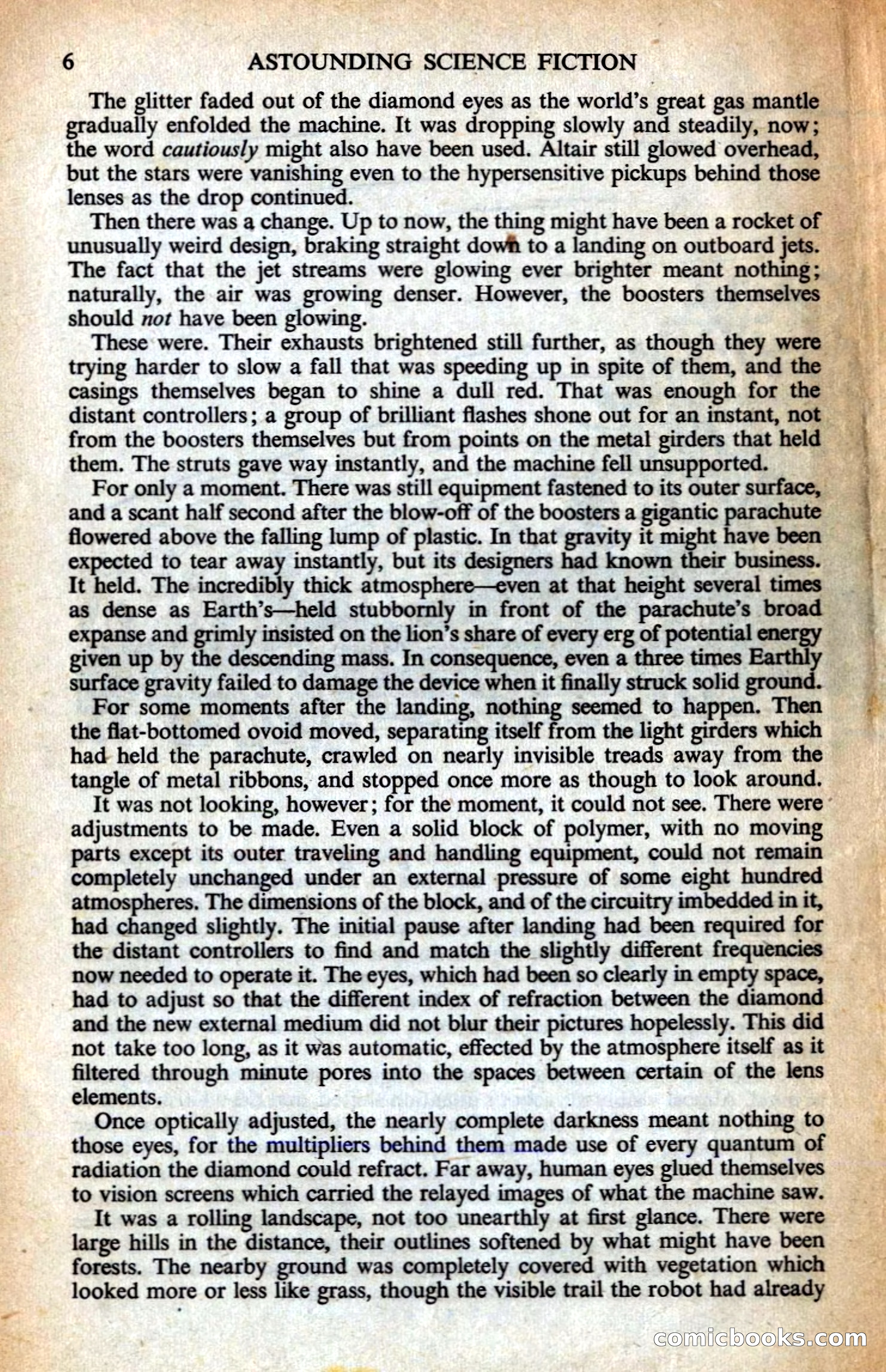 Astounding British Edition, August 1958 — page 8 of 132
