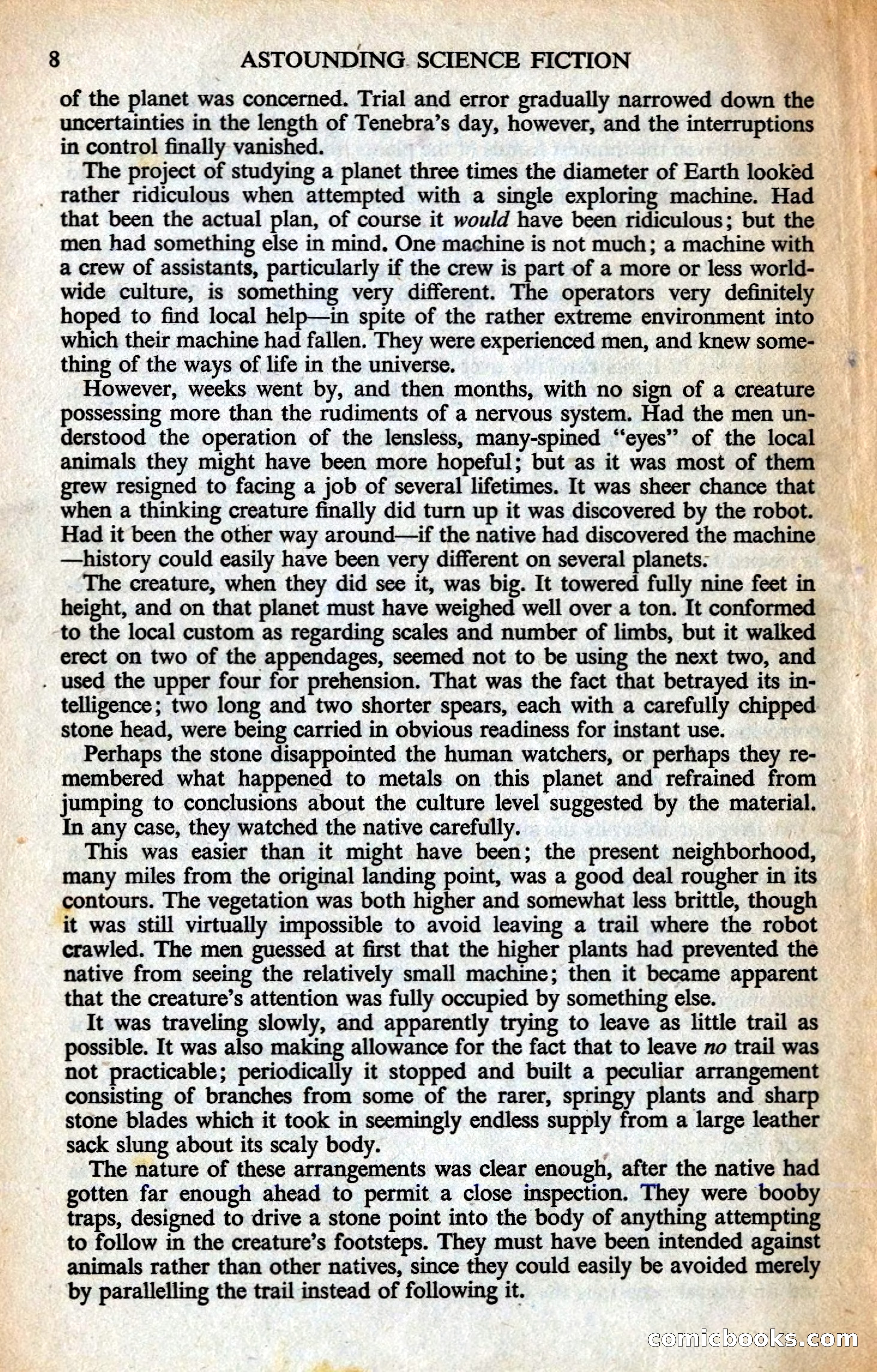 Astounding British Edition, August 1958 — page 10 of 132