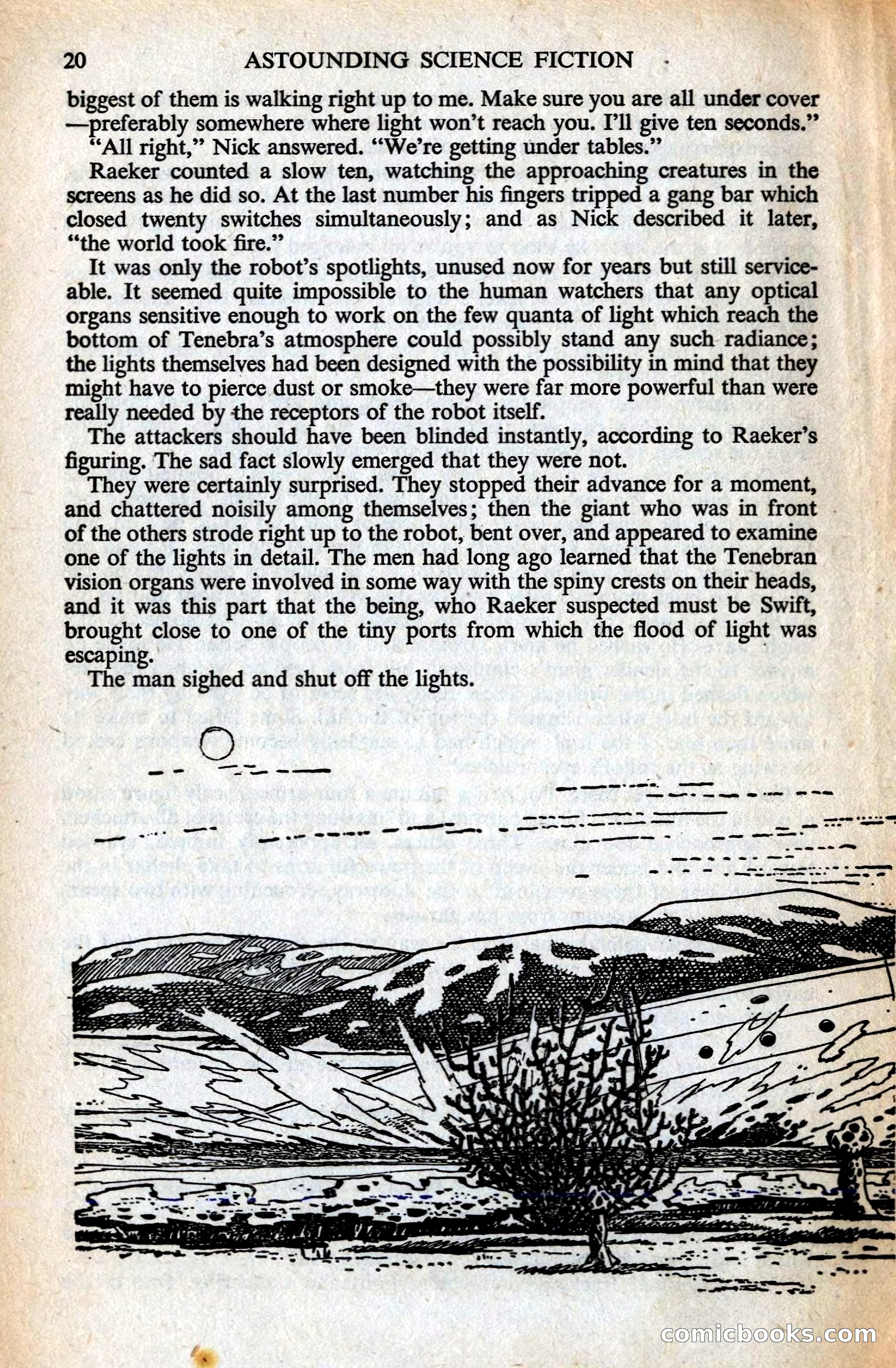 Astounding British Edition, August 1958 — page 22 of 132