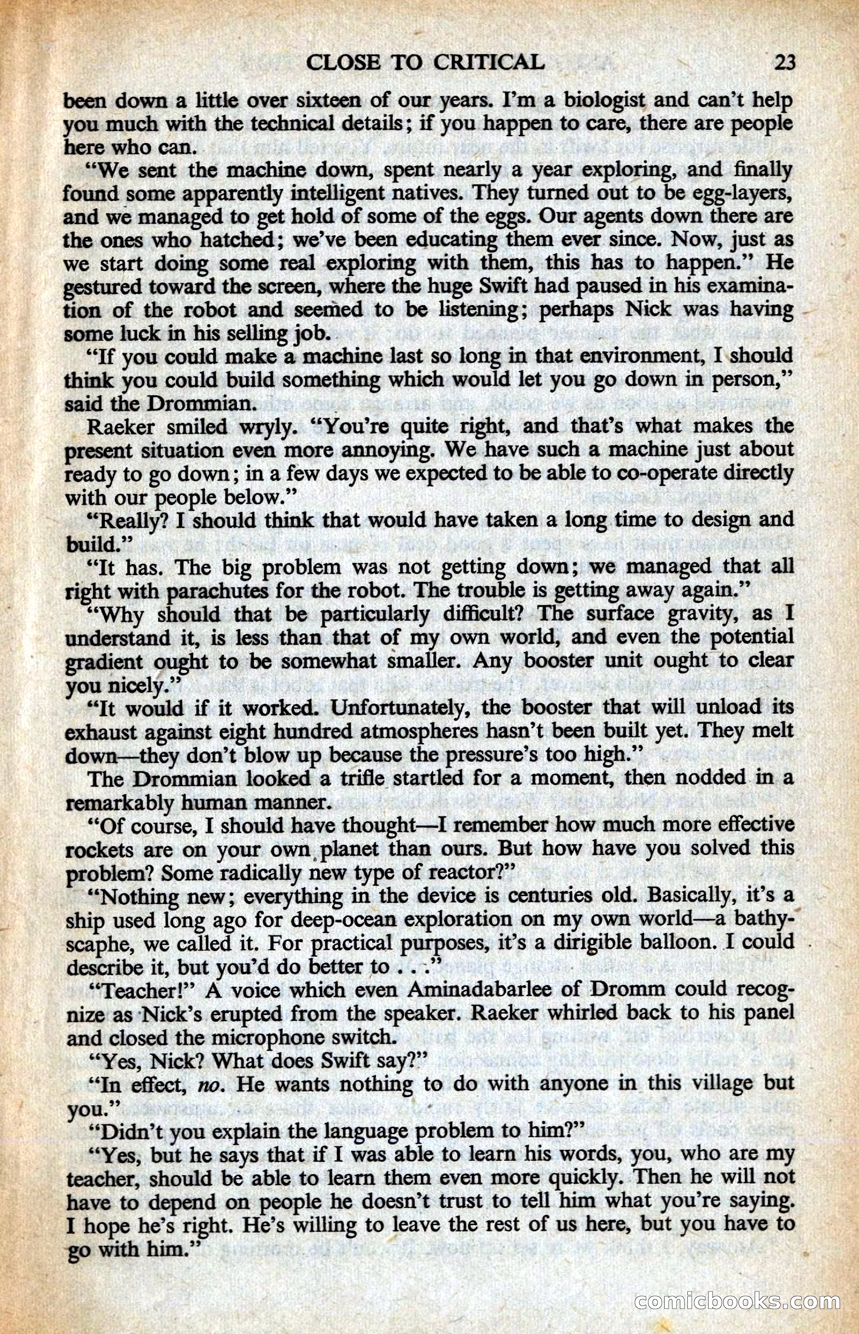 Astounding British Edition, August 1958 — page 25 of 132