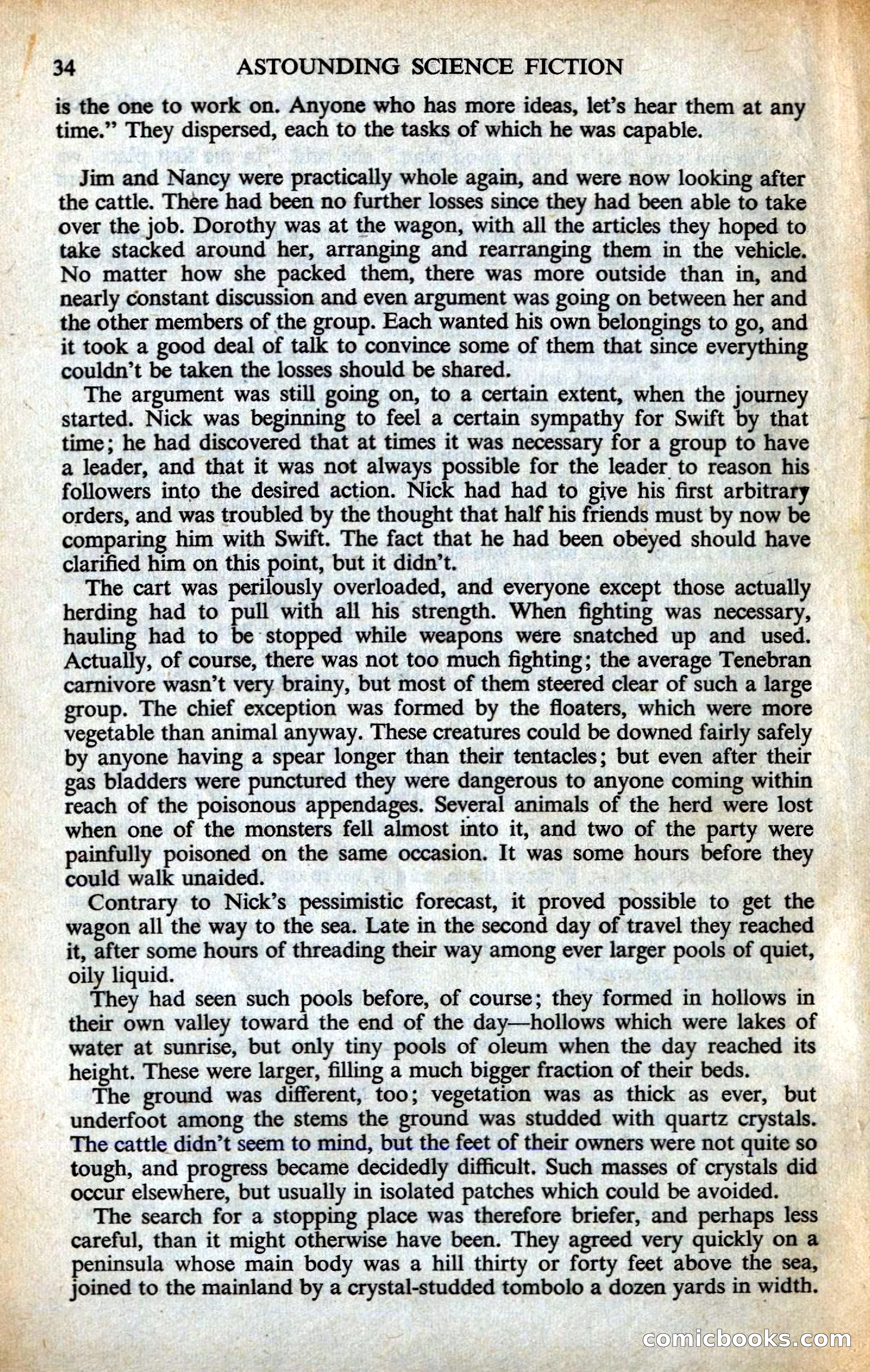 Astounding British Edition, August 1958 — page 36 of 132
