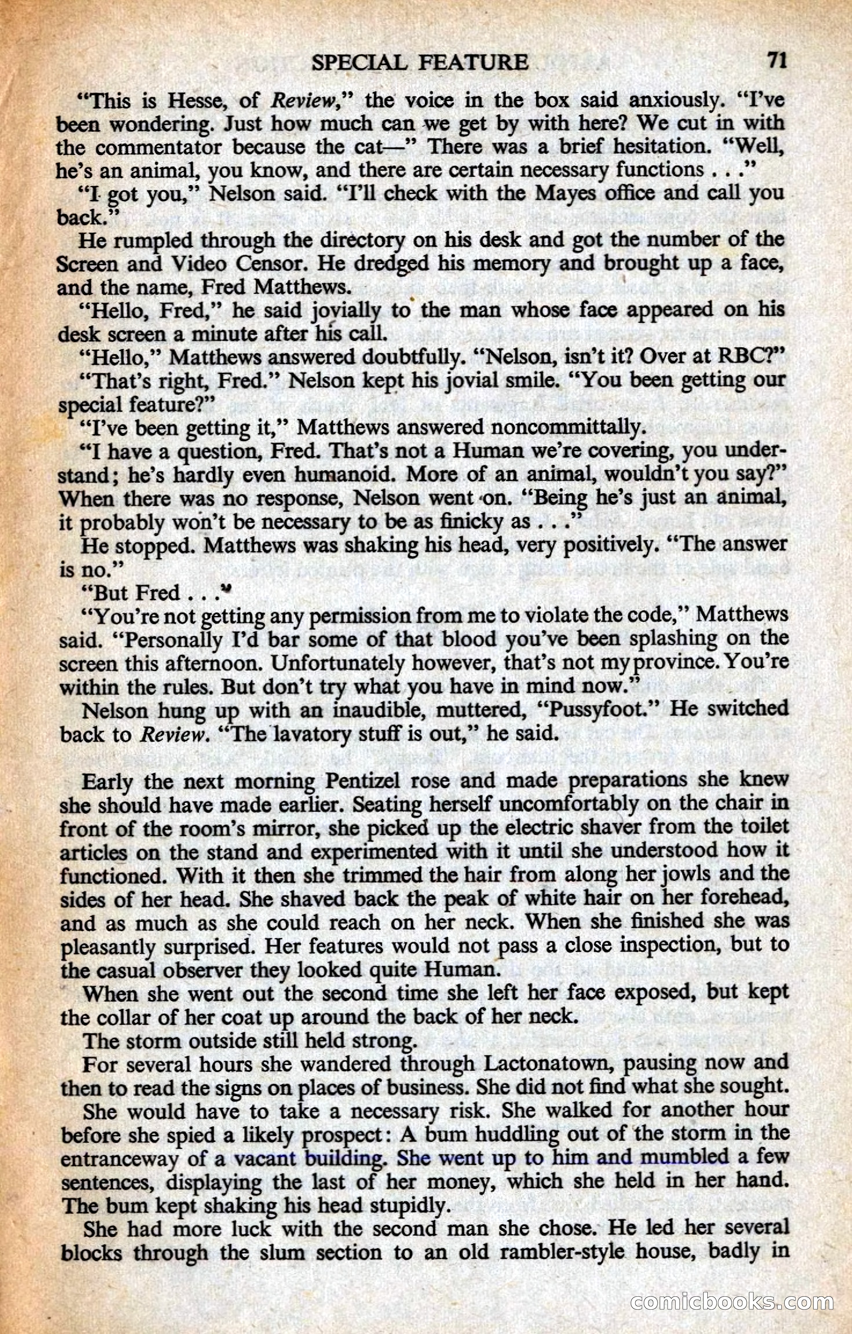 Astounding British Edition, August 1958 — page 73 of 132