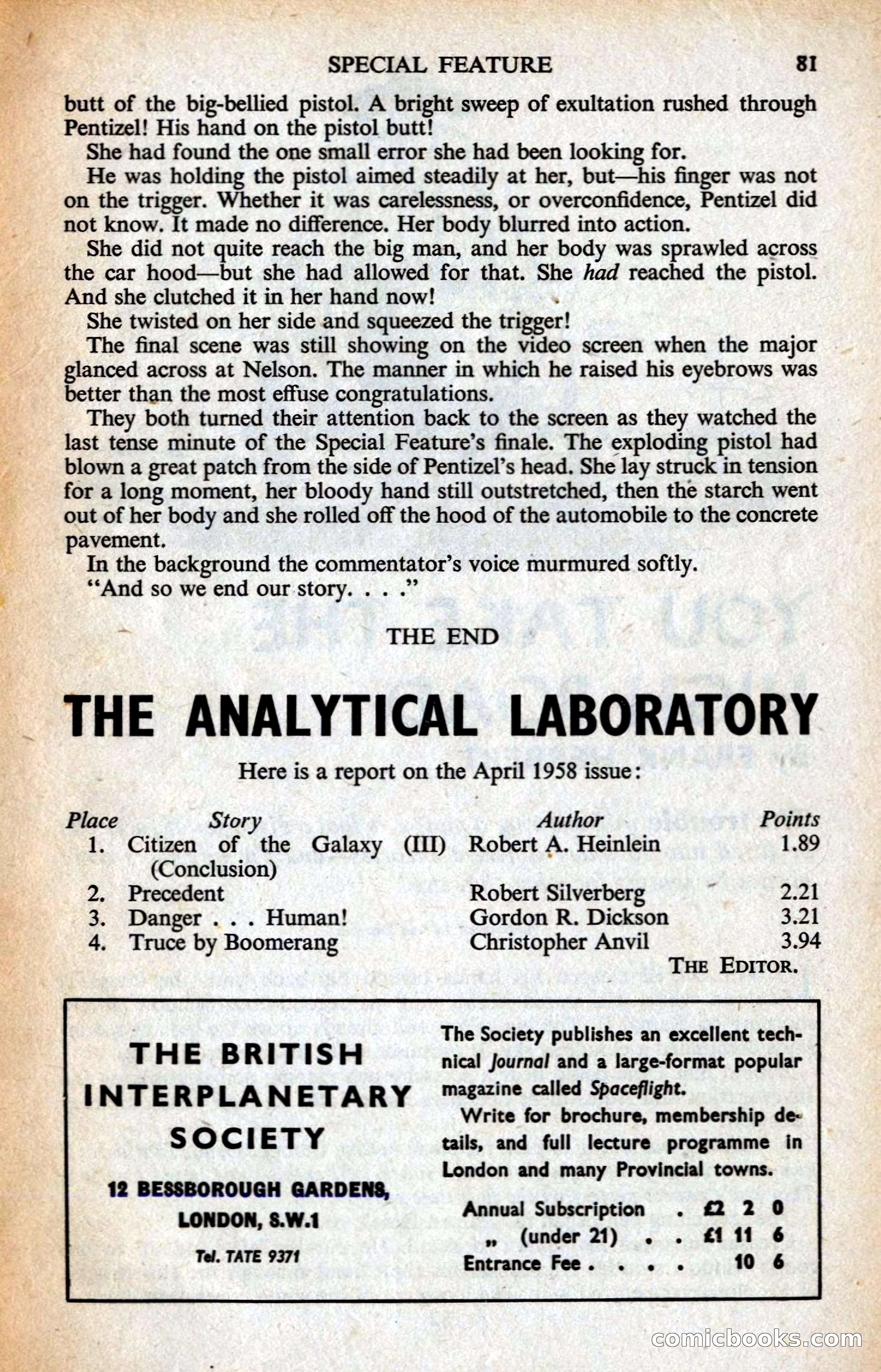 Astounding British Edition, August 1958 — page 83 of 132