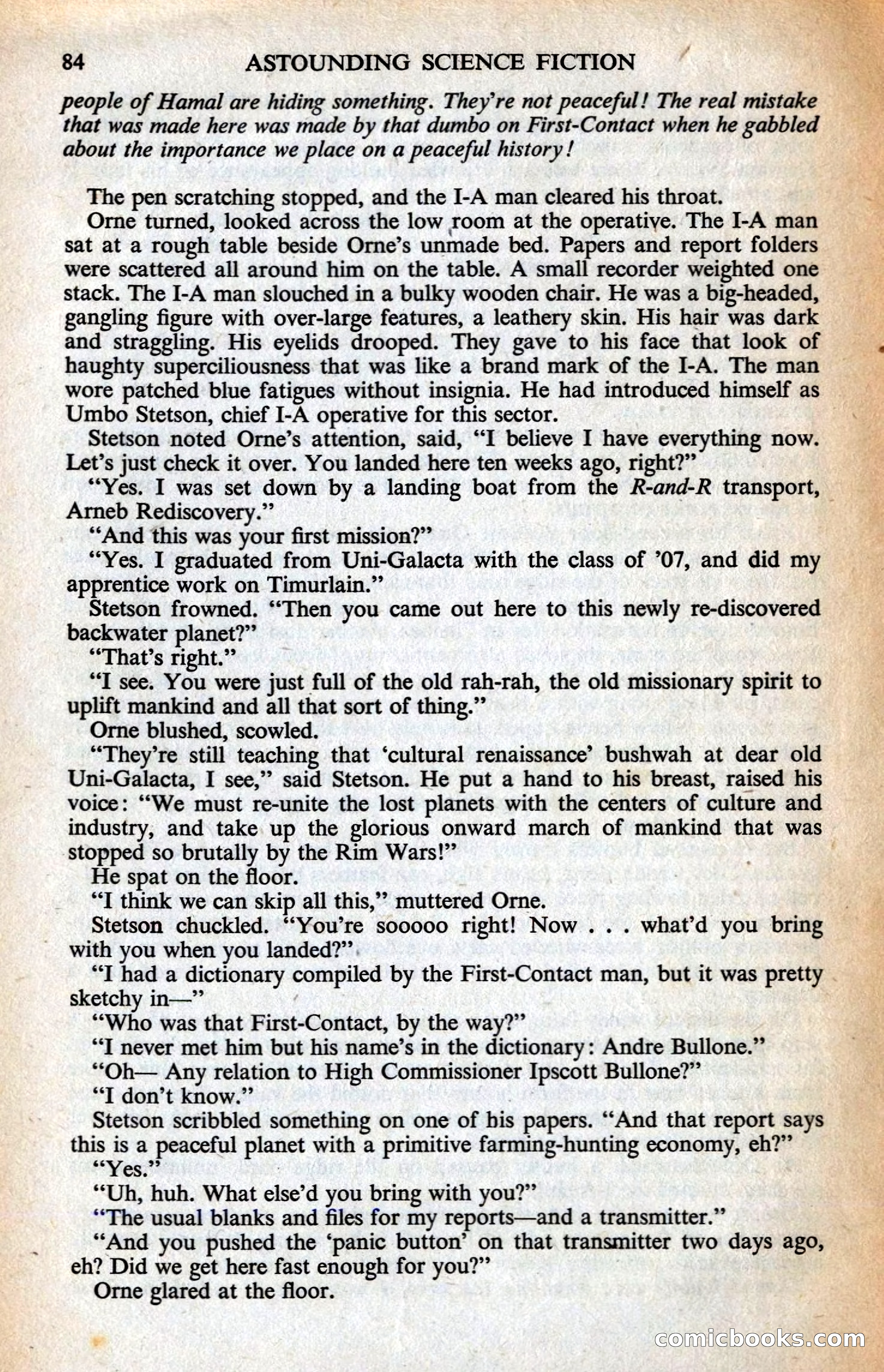 Astounding British Edition, August 1958 — page 86 of 132