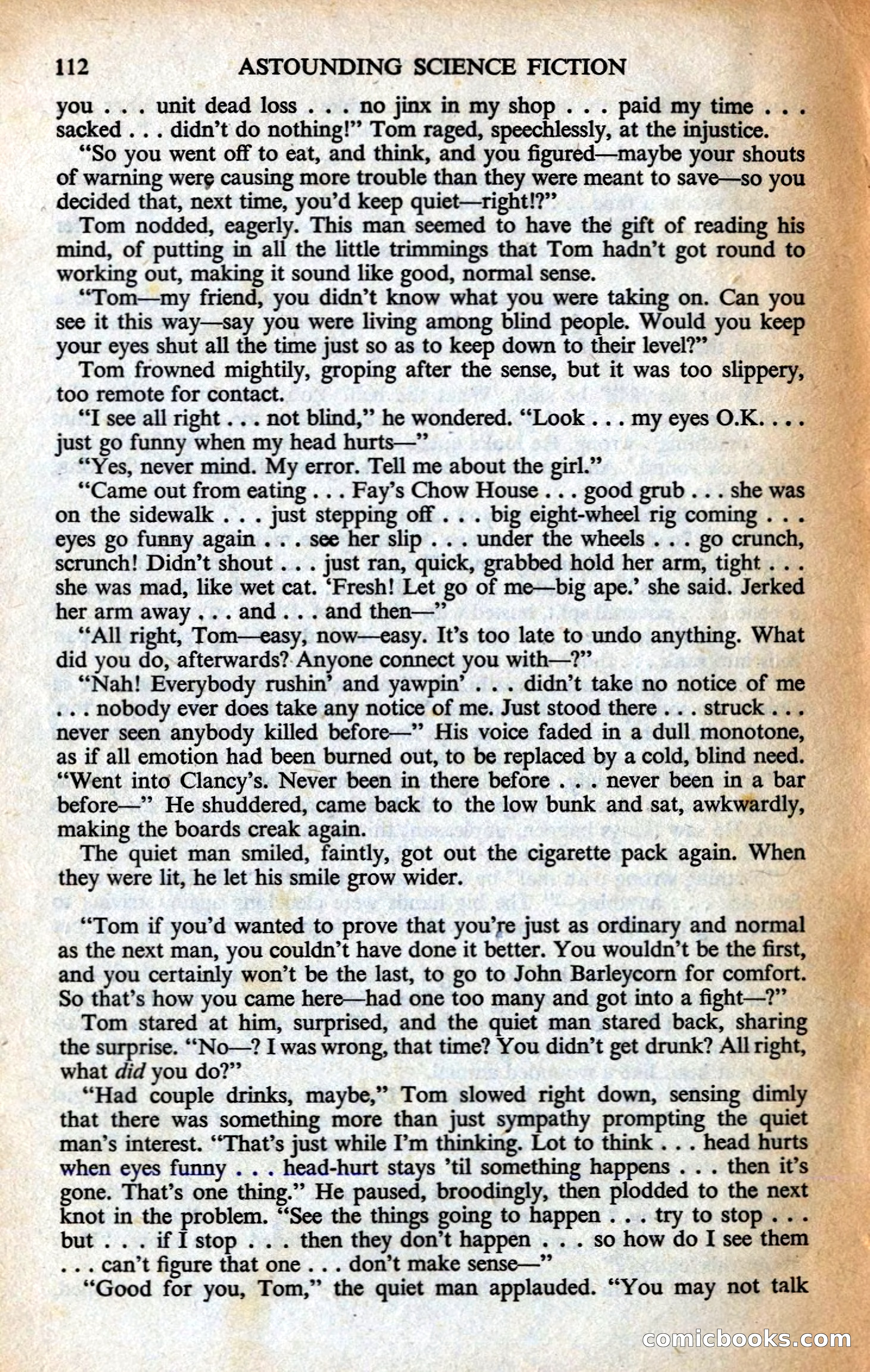 Astounding British Edition, August 1958 — page 114 of 132