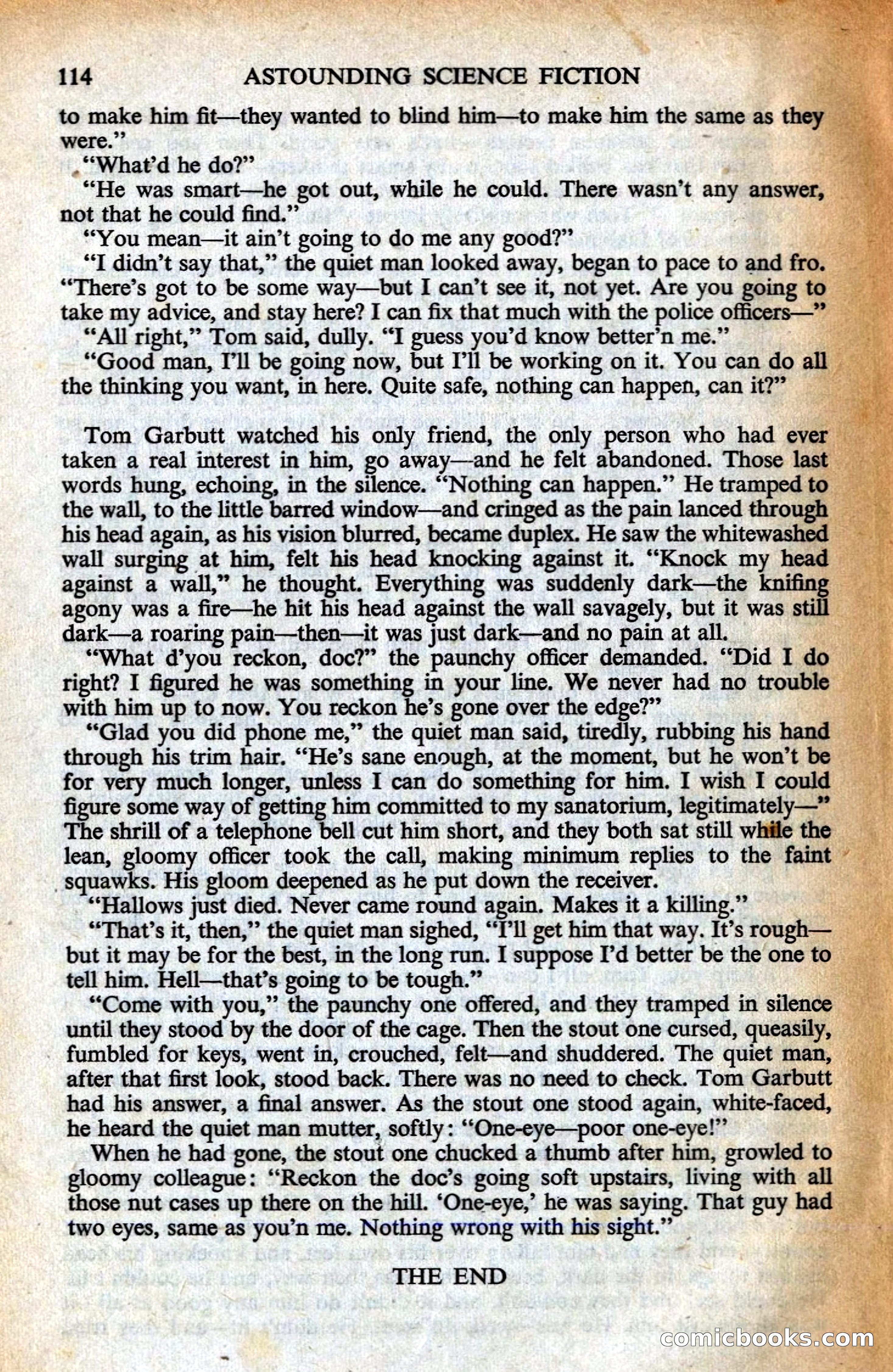 Astounding British Edition, August 1958 — page 116 of 132