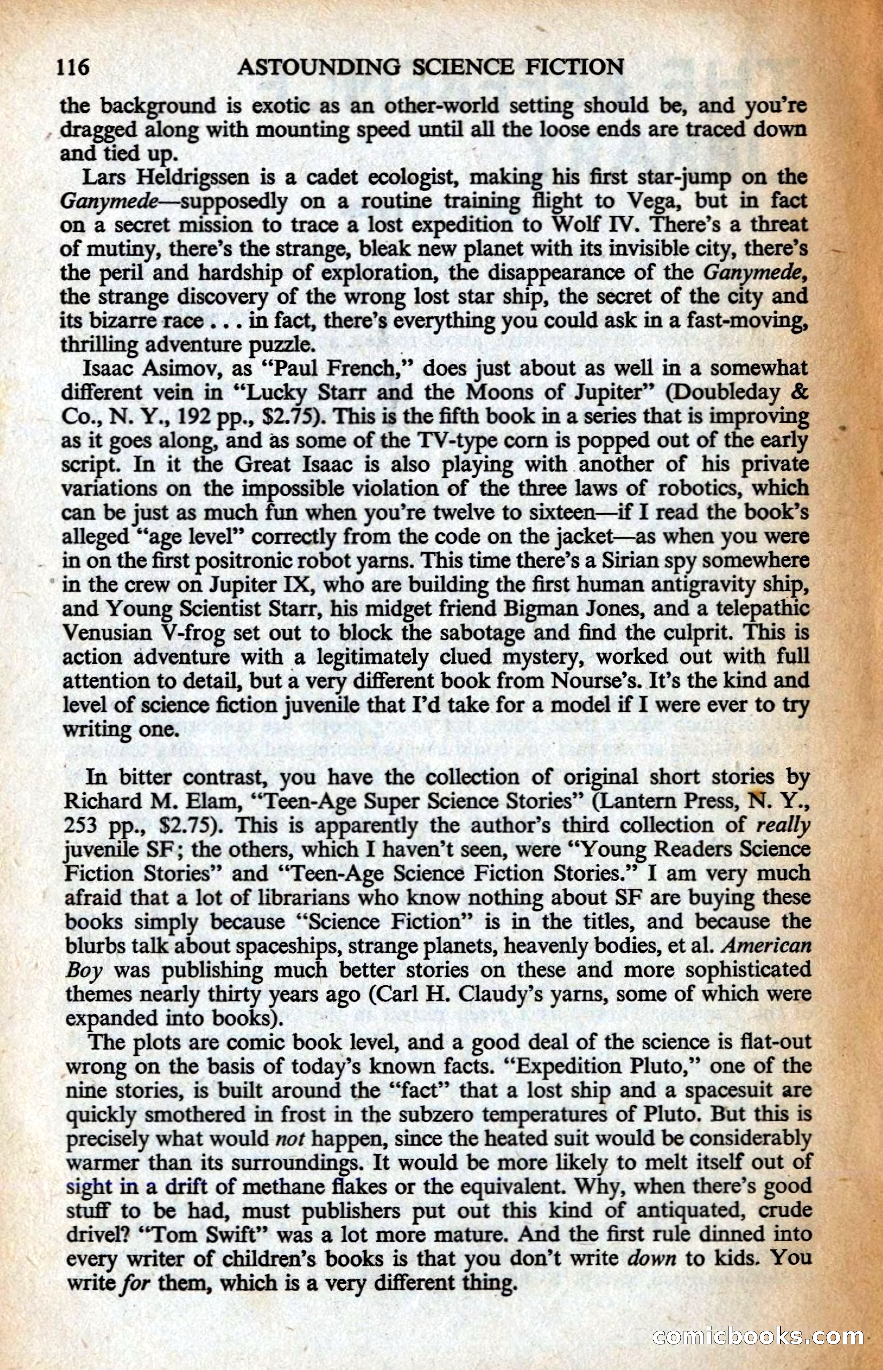 Astounding British Edition, August 1958 — page 118 of 132