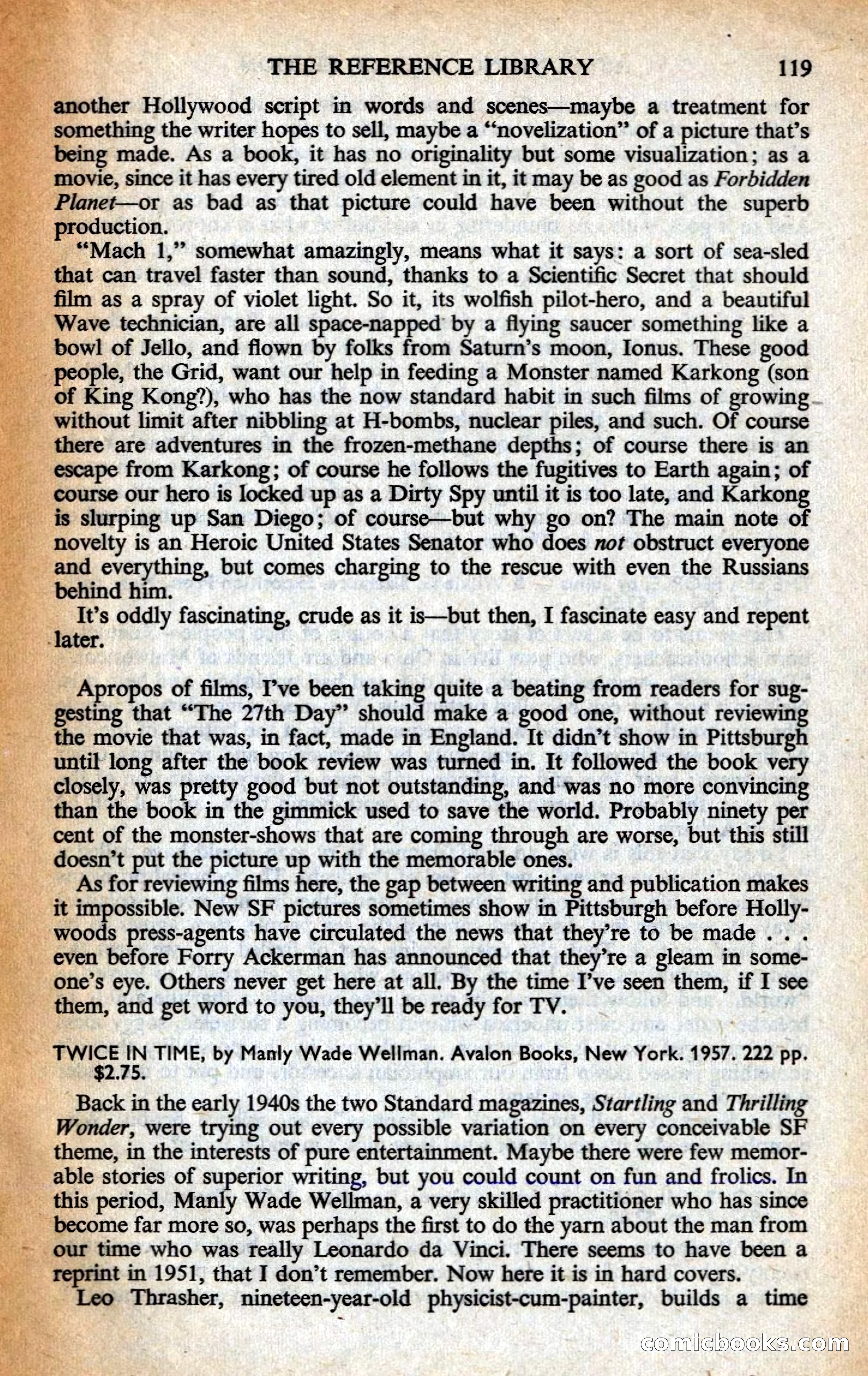 Astounding British Edition, August 1958 — page 121 of 132