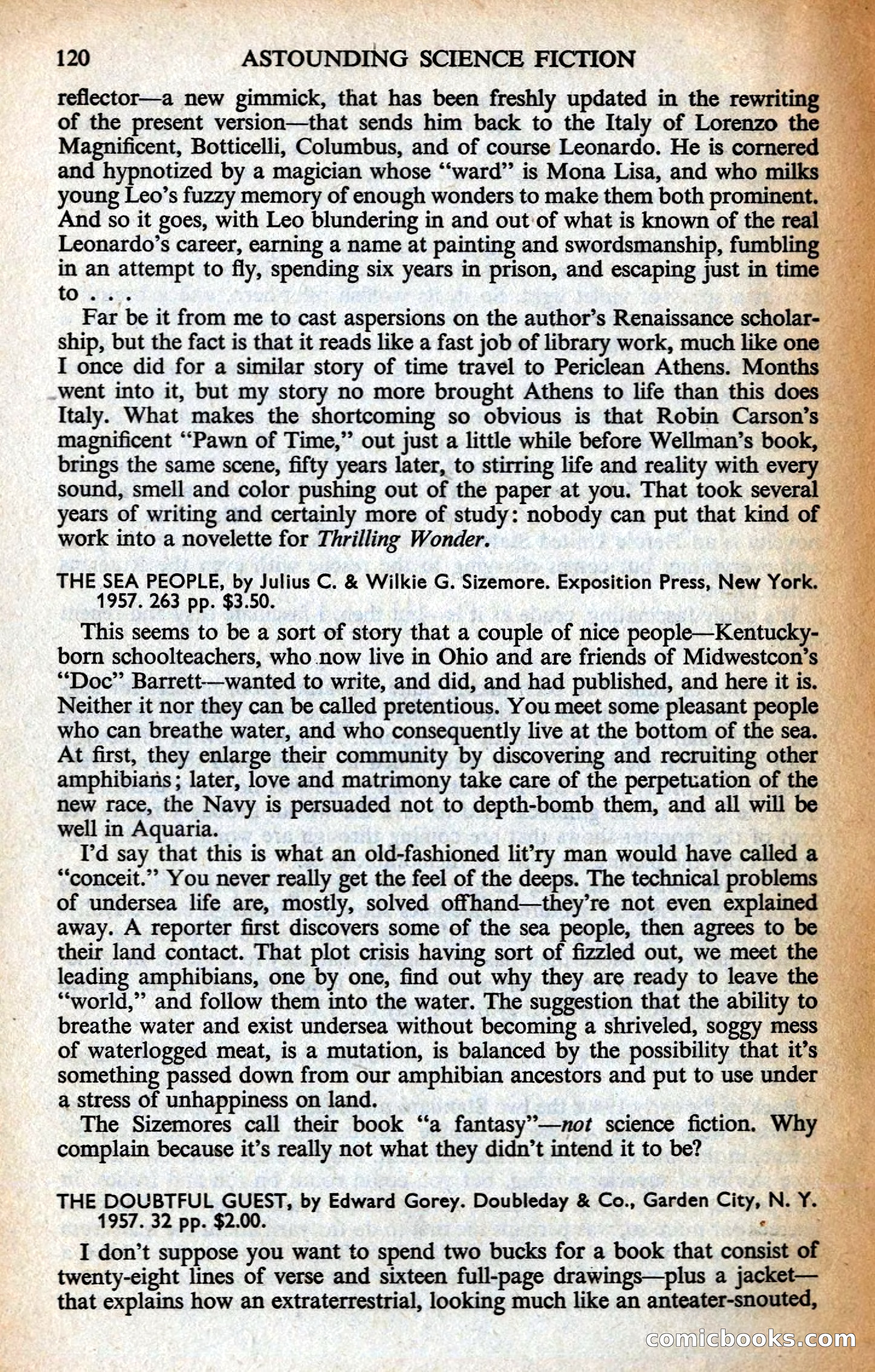 Astounding British Edition, August 1958 — page 122 of 132