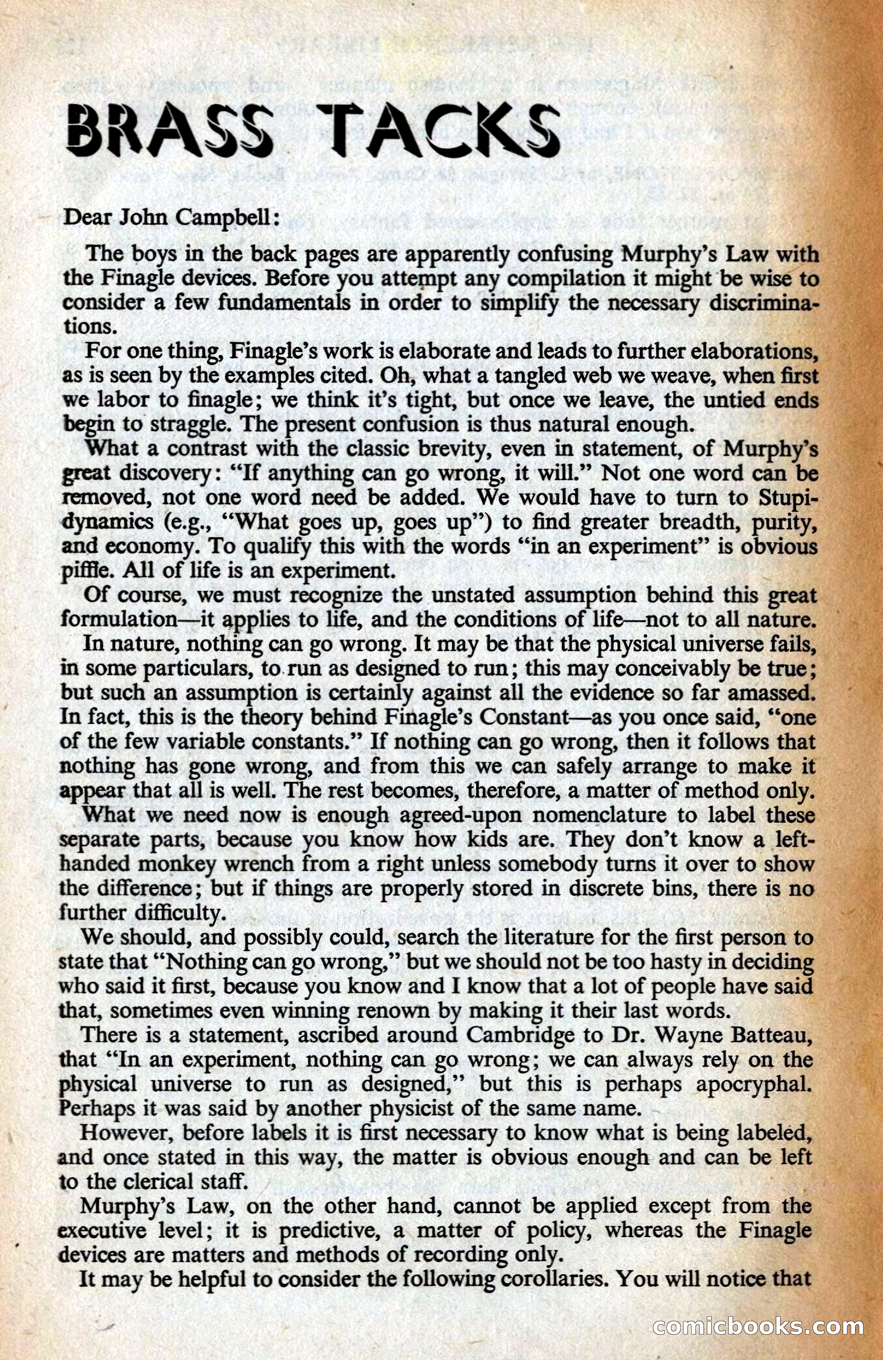 Astounding British Edition, August 1958 — page 126 of 132
