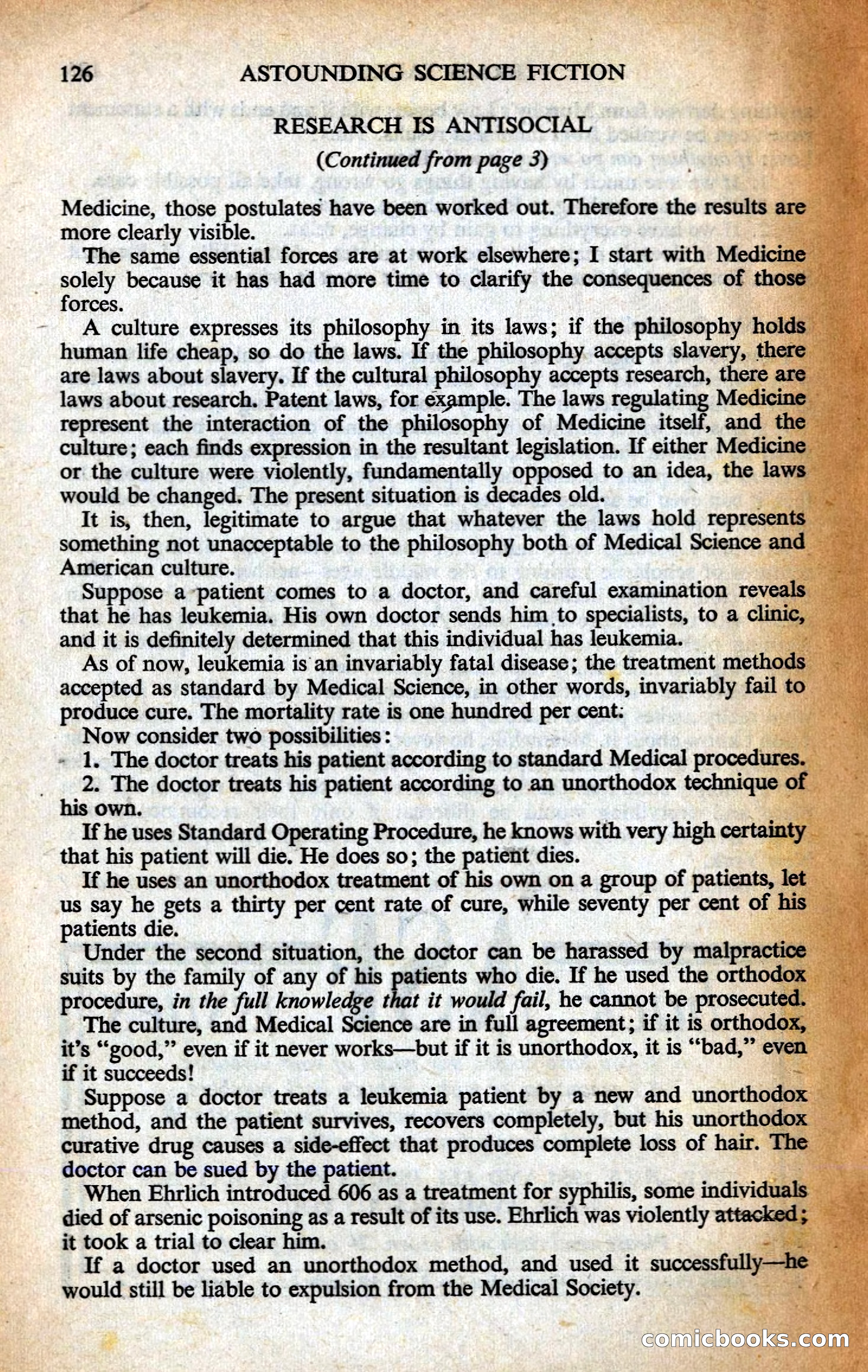 Astounding British Edition, August 1958 — page 128 of 132