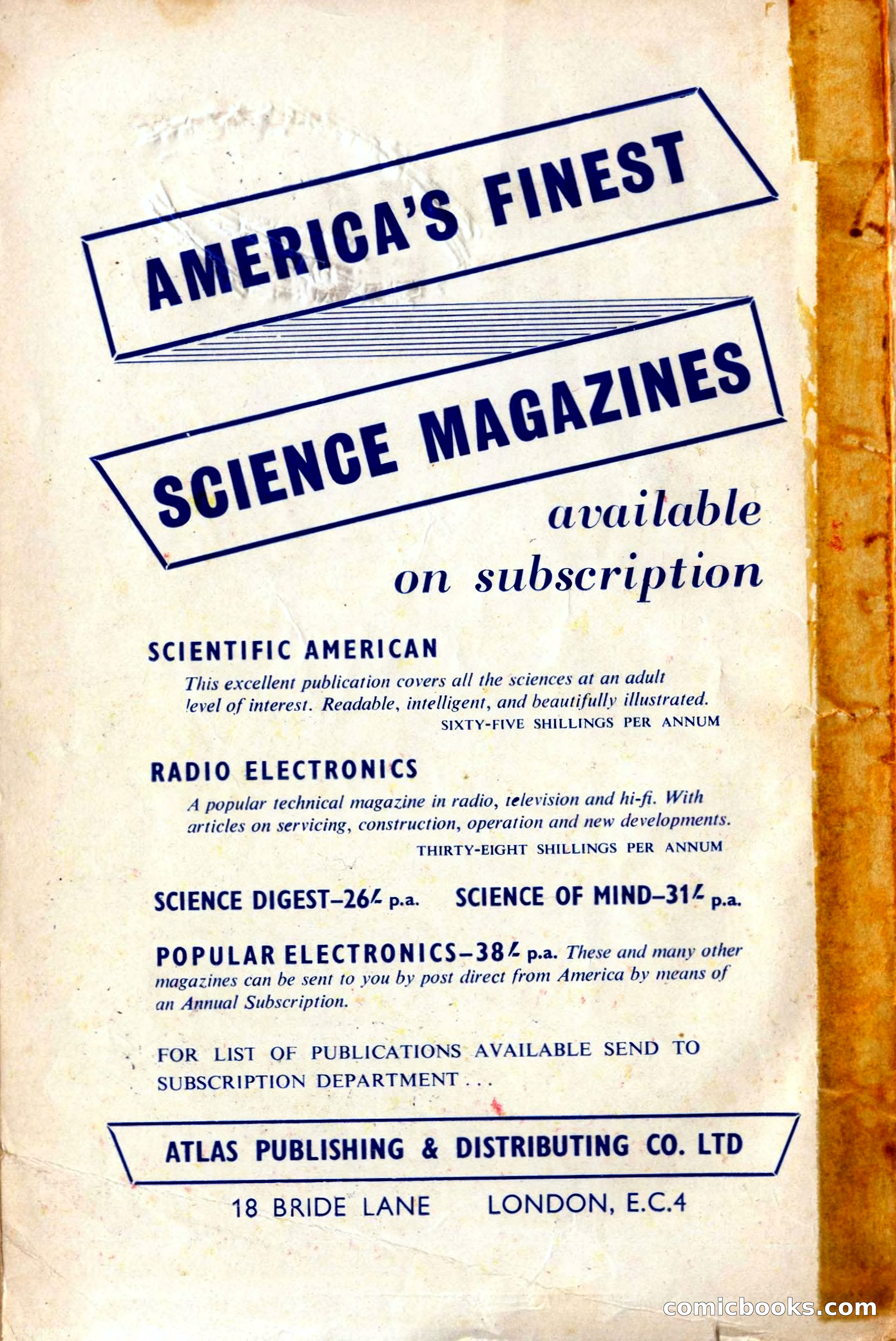 Astounding British Edition, Vol. 14, No. 9 — page 1 of 132
