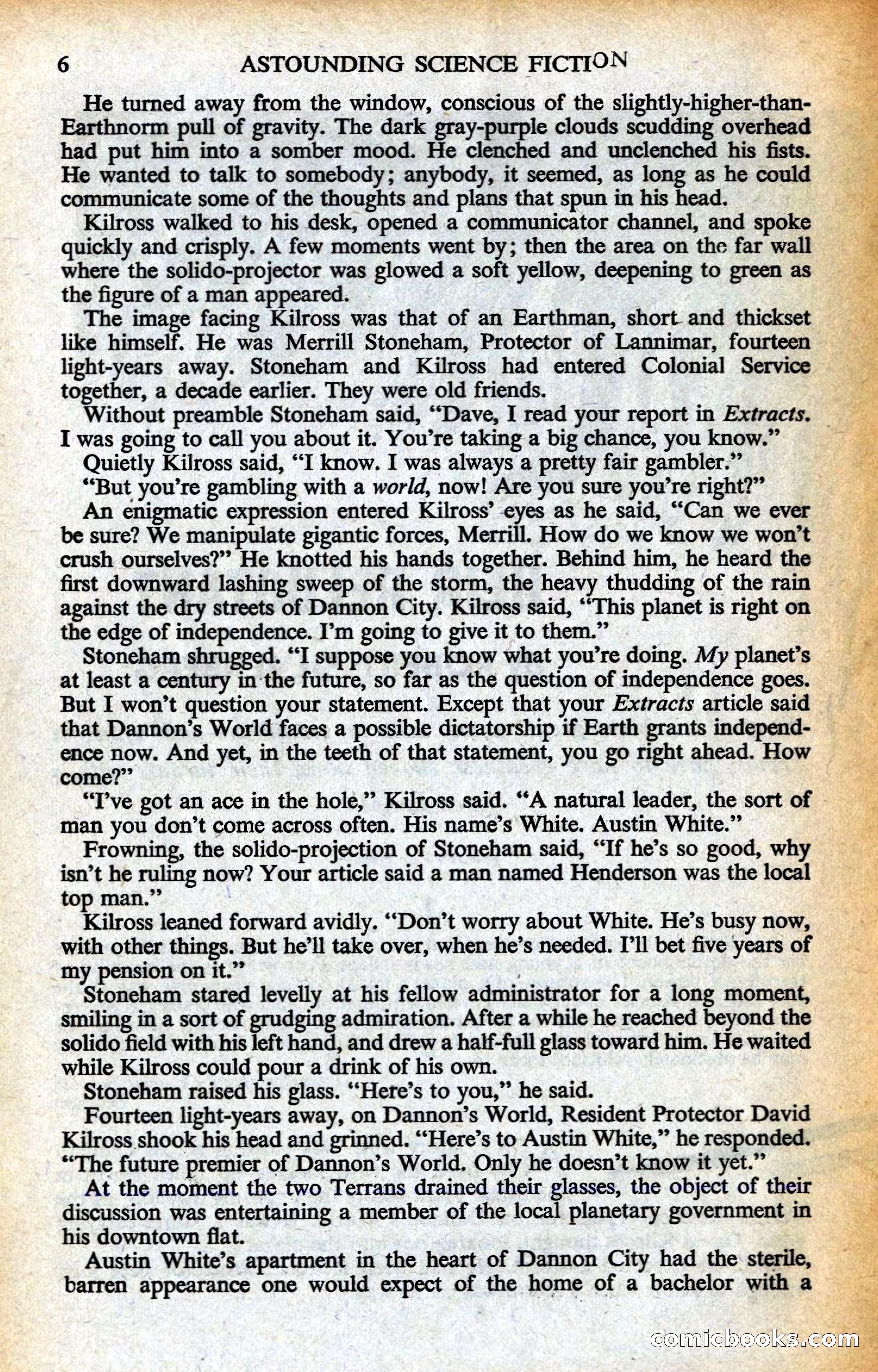 Astounding British Edition, Vol. 14, No. 9 — page 8 of 132