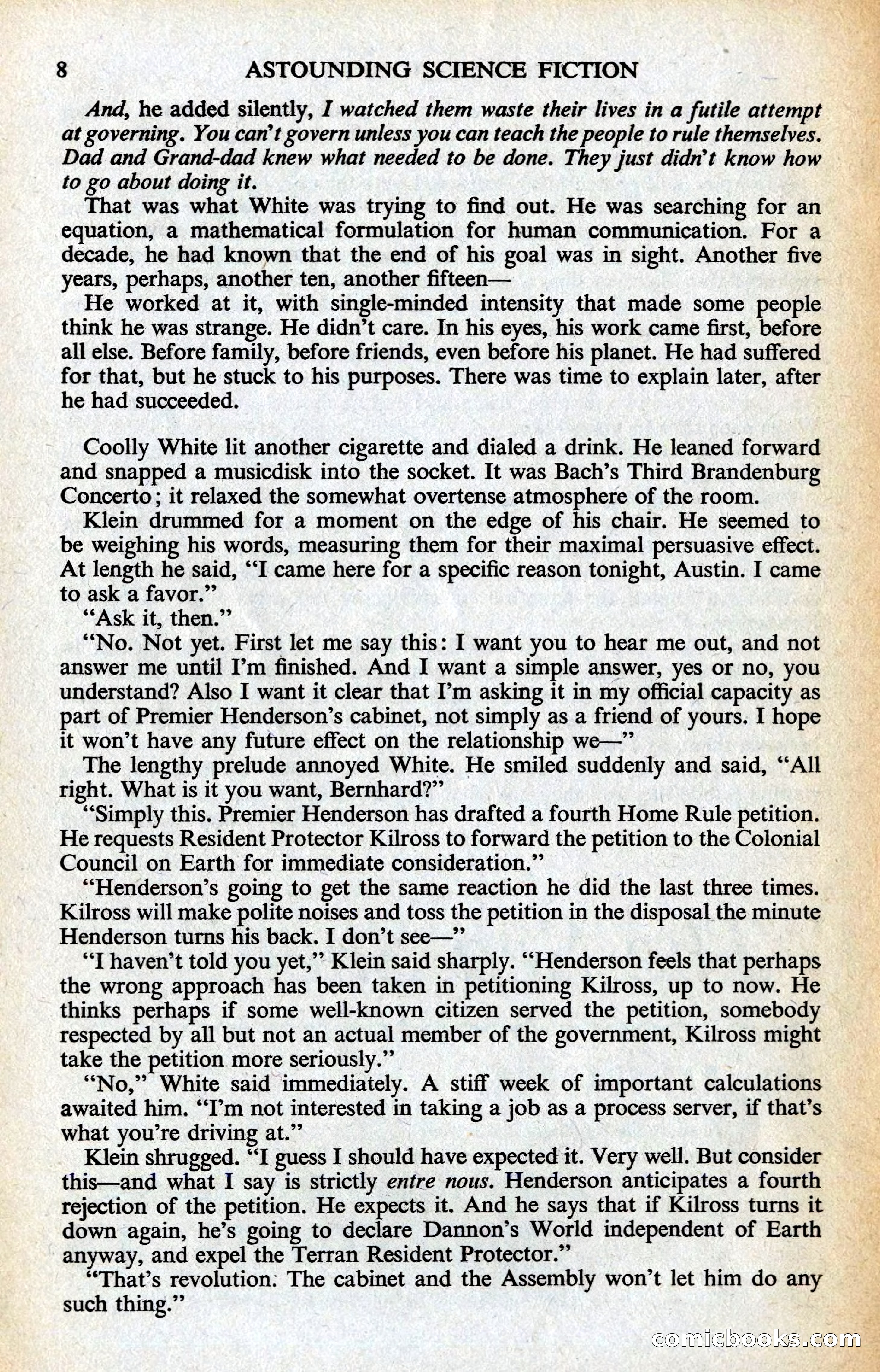 Astounding British Edition, Vol. 14, No. 9 — page 10 of 132