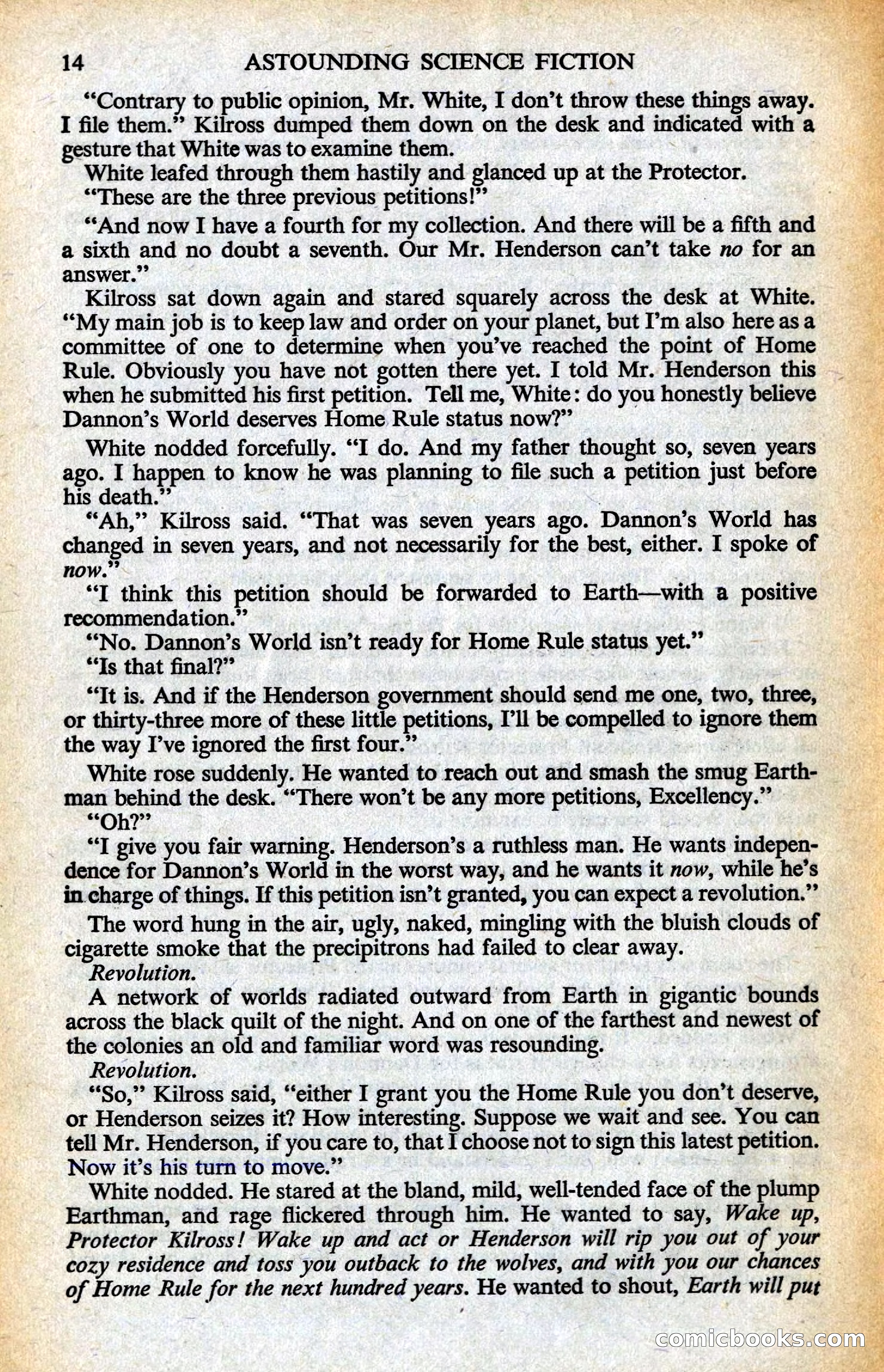 Astounding British Edition, Vol. 14, No. 9 — page 16 of 132