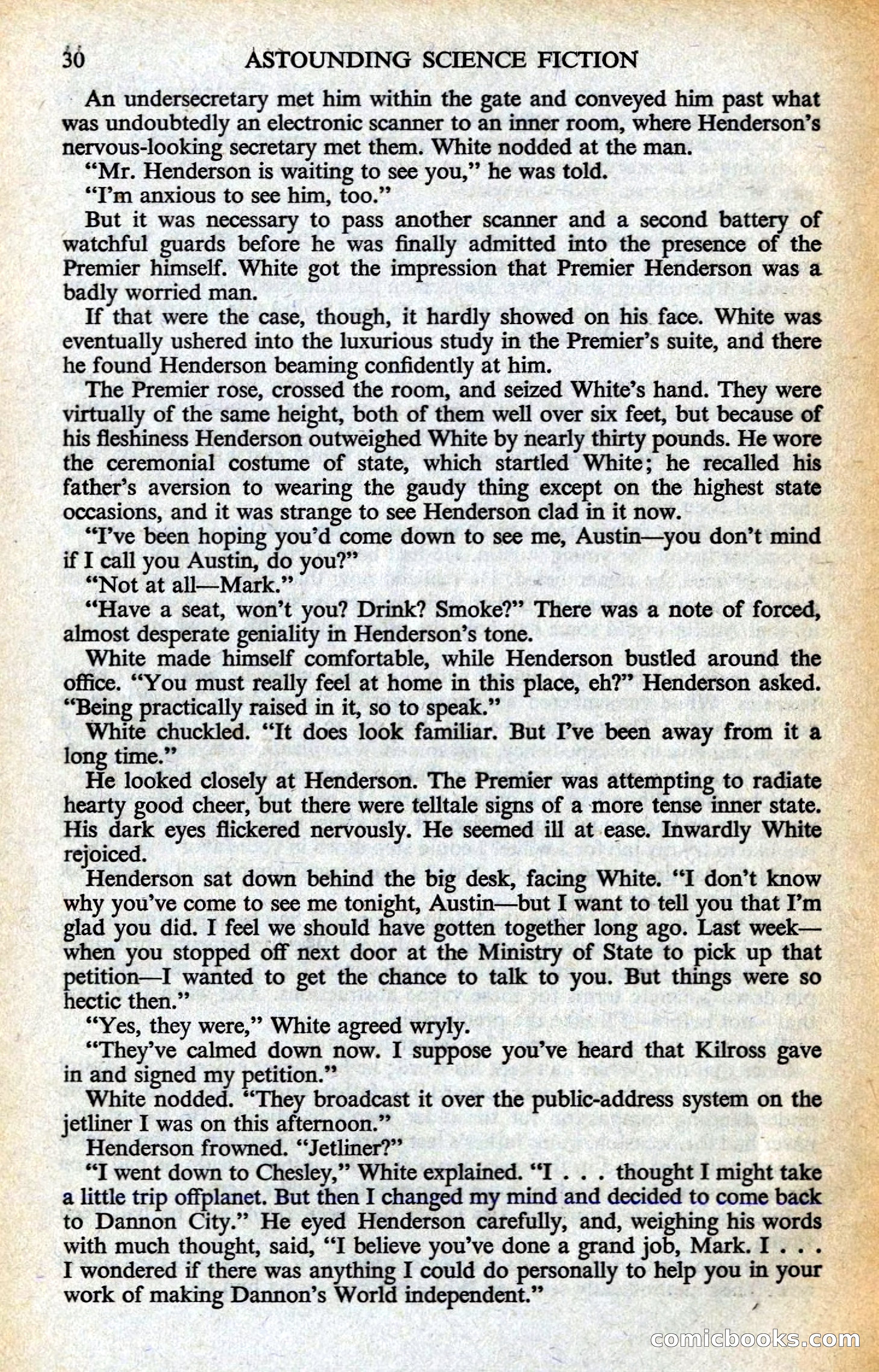 Astounding British Edition, Vol. 14, No. 9 — page 32 of 132