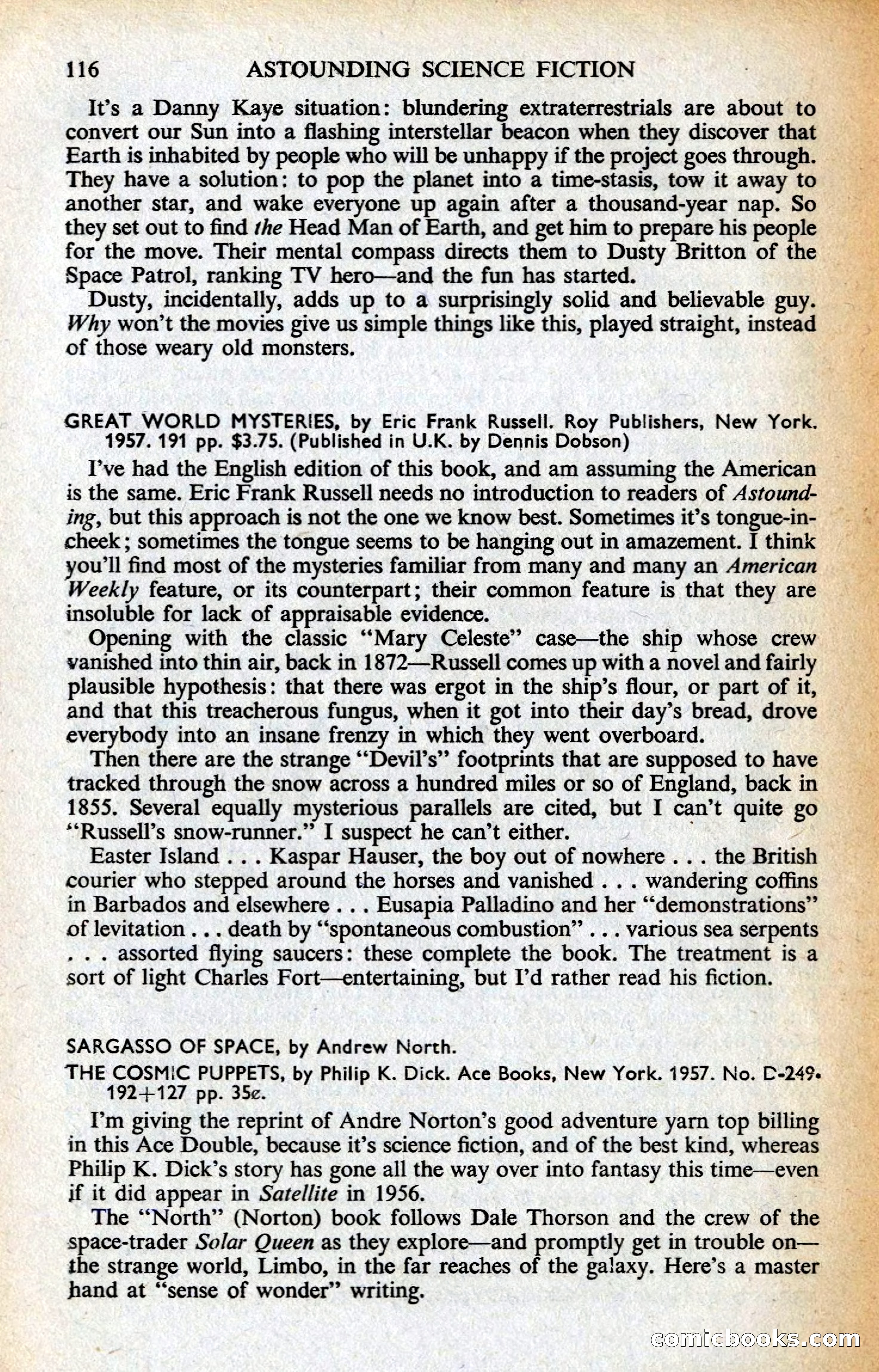 Astounding British Edition, Vol. 14, No. 9 — page 118 of 132