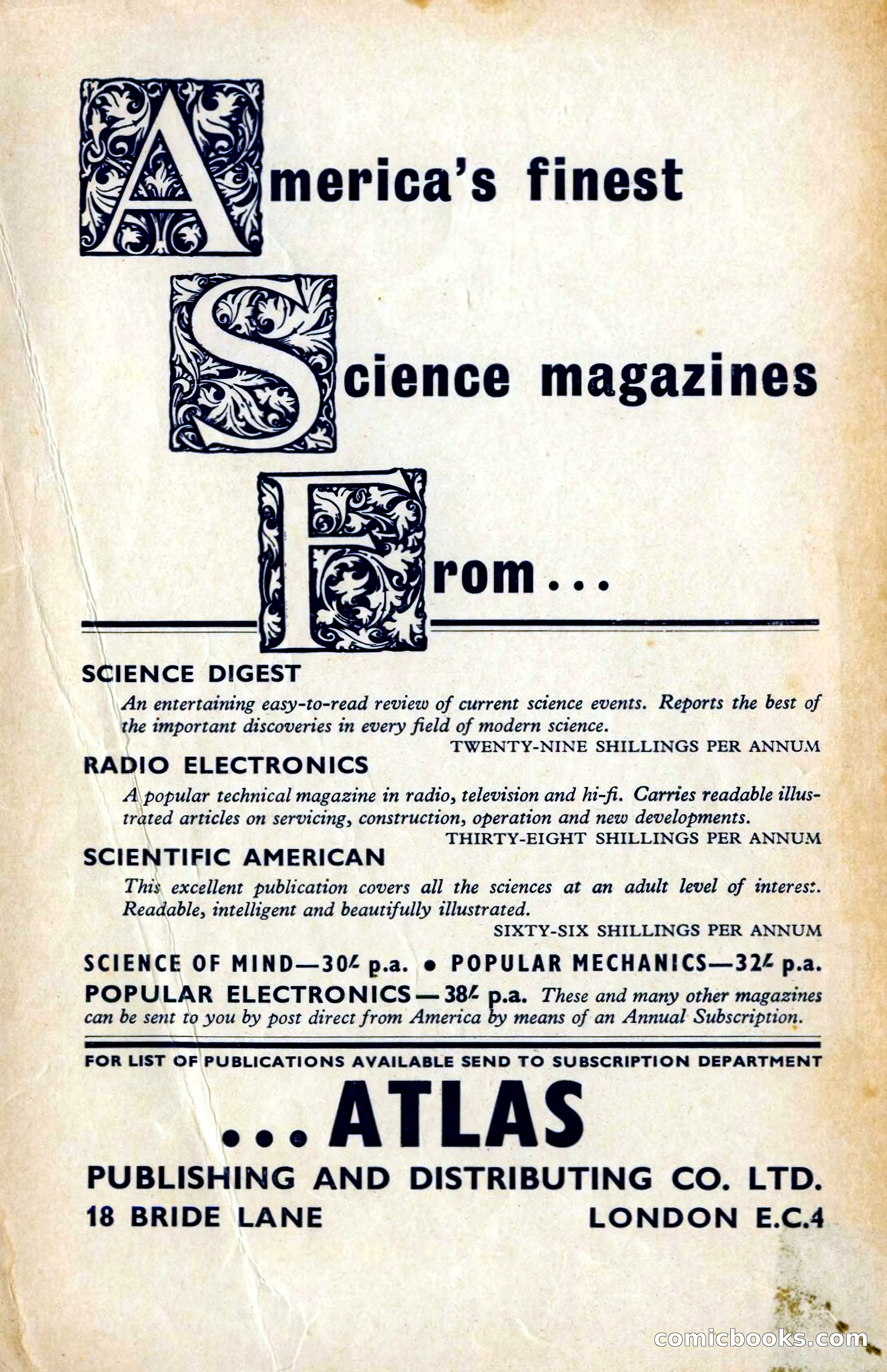 Astounding British Edition, Volume 14, Number 11 — page 1 of 132