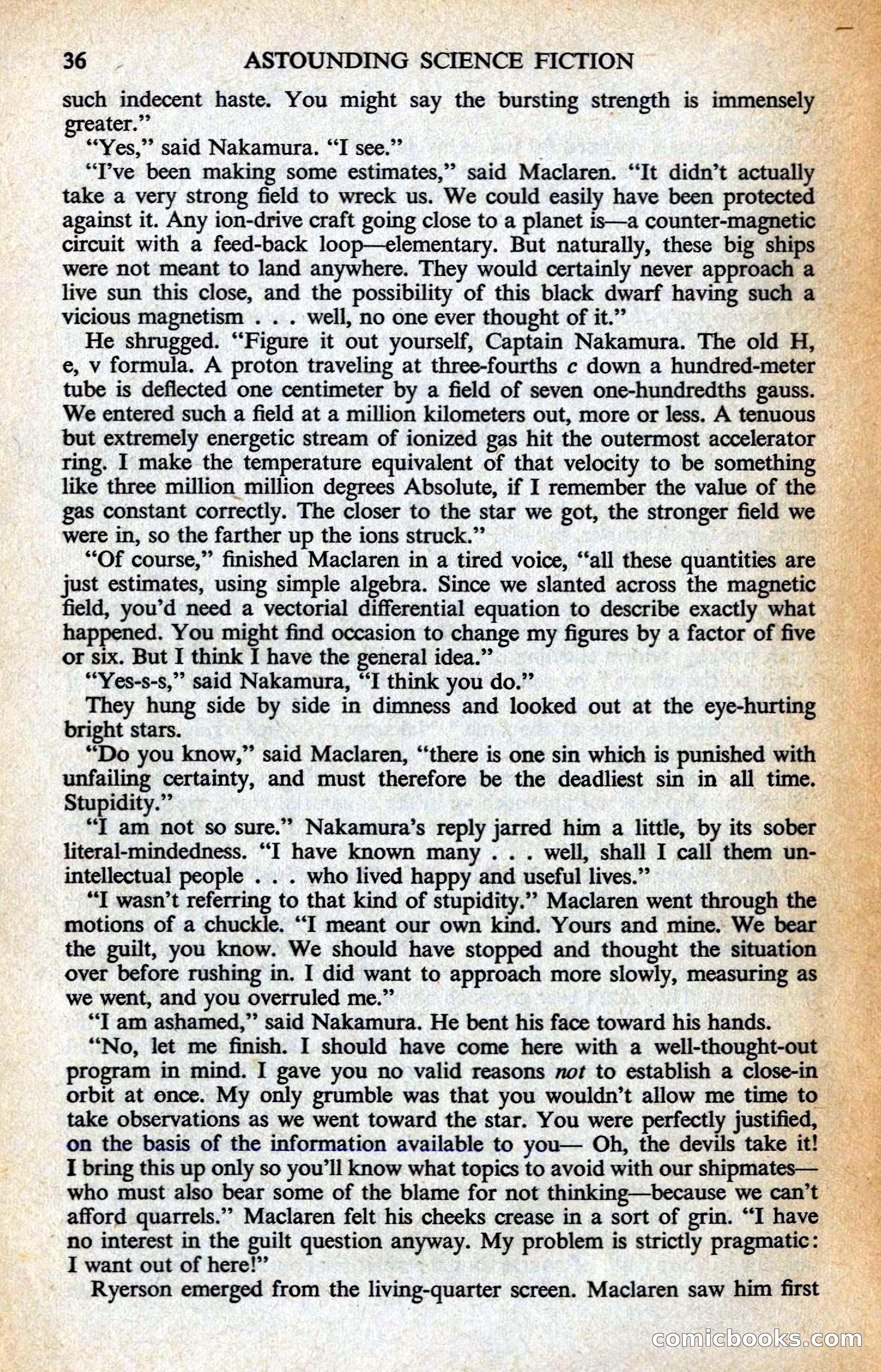 Astounding British Edition, Volume 14, Number 11 — page 38 of 132
