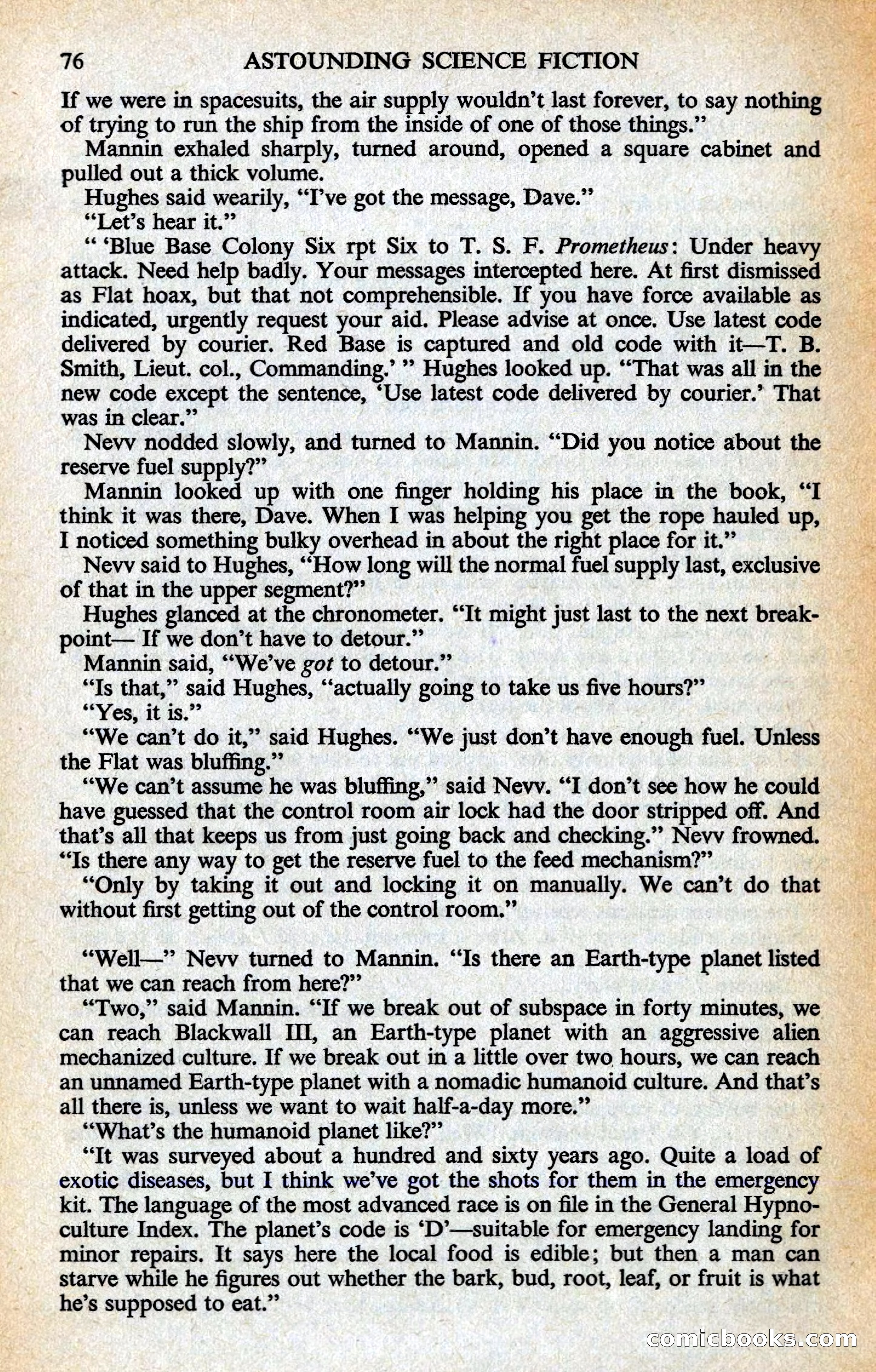 Astounding British Edition, Volume 14, Number 11 — page 78 of 132