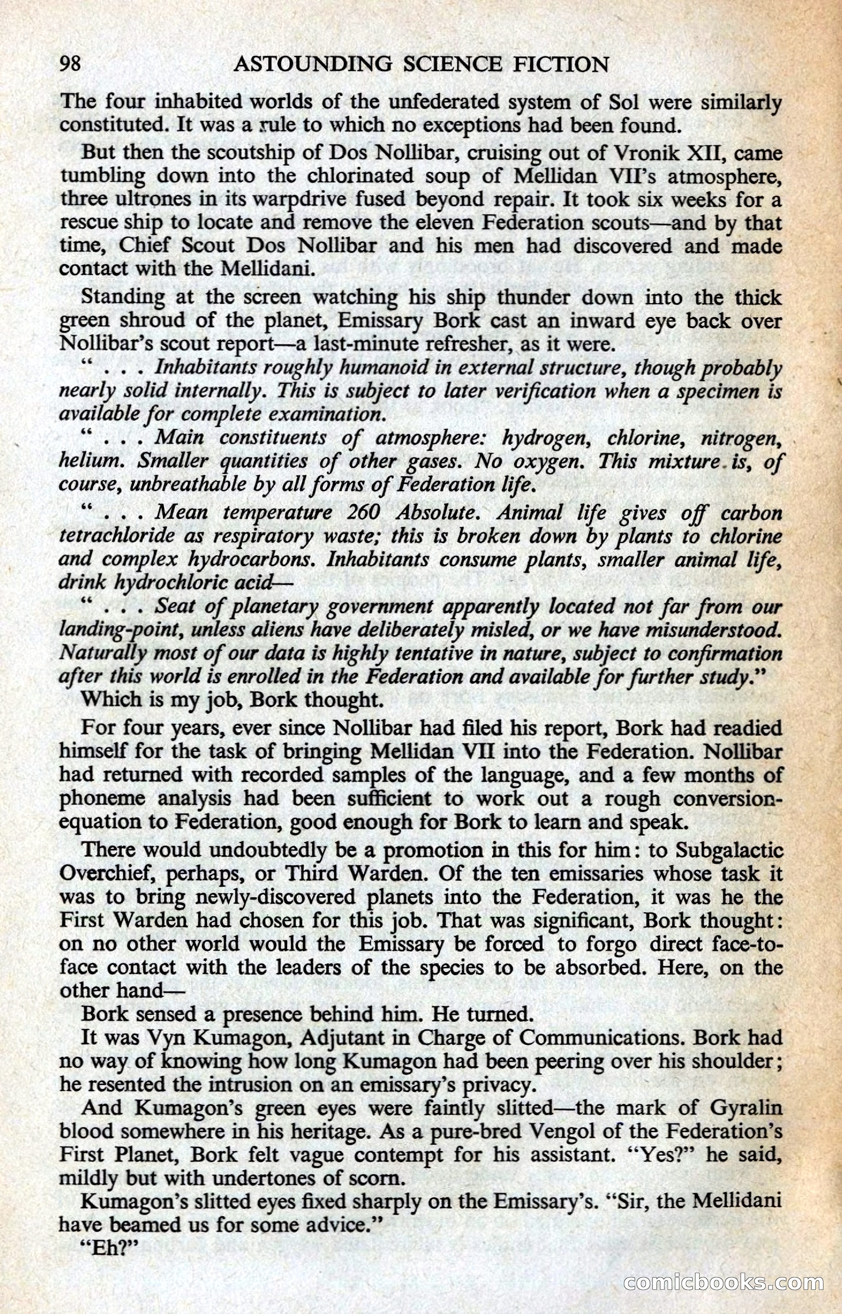 Astounding British Edition, Volume 14, Number 11 — page 100 of 132