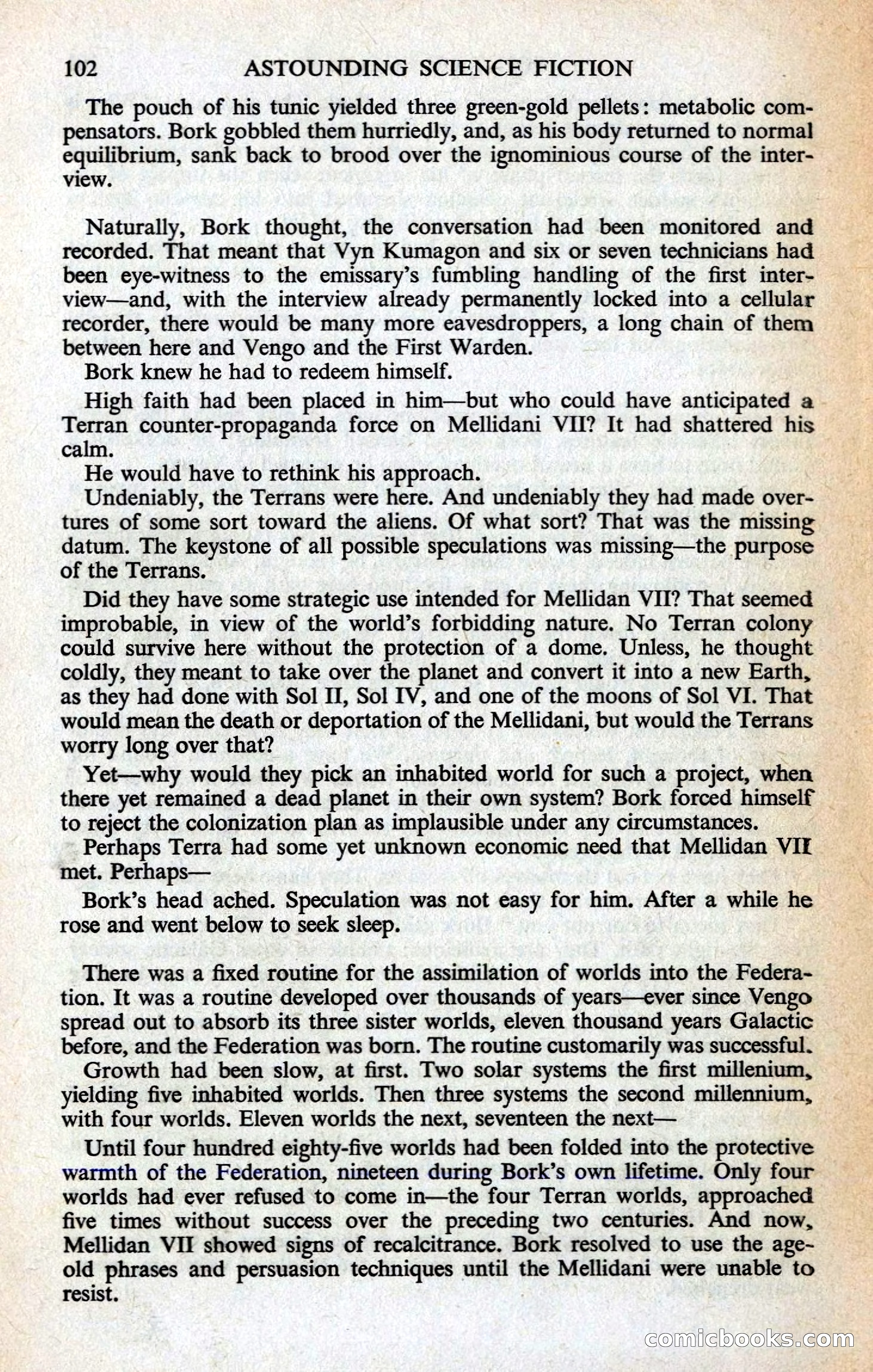 Astounding British Edition, Volume 14, Number 11 — page 104 of 132